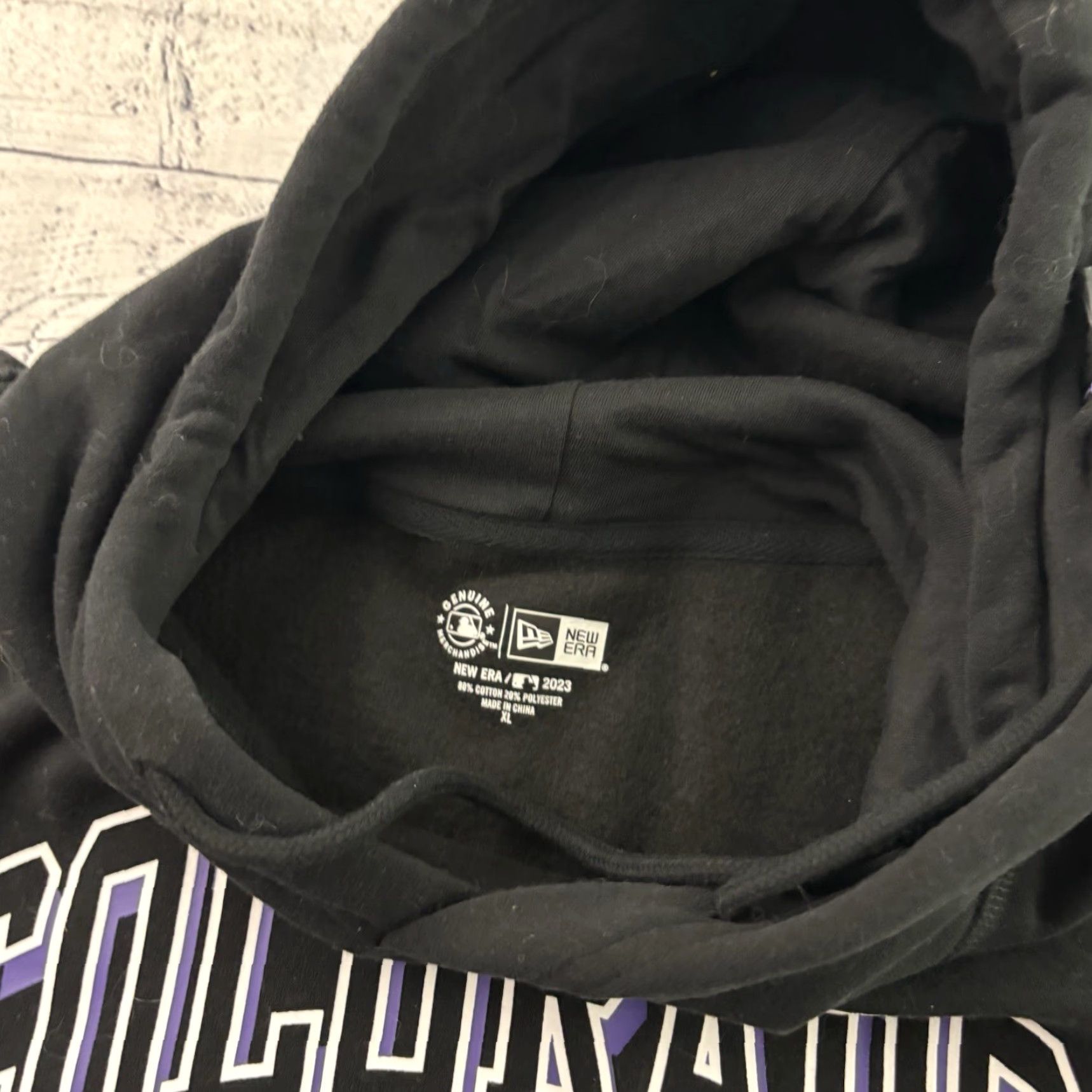 New Era New Era Colorado Rockies Pullover Hoodie Men XL Black Sweatshirt Size US XL / EU 56 / 4 - 5 Thumbnail