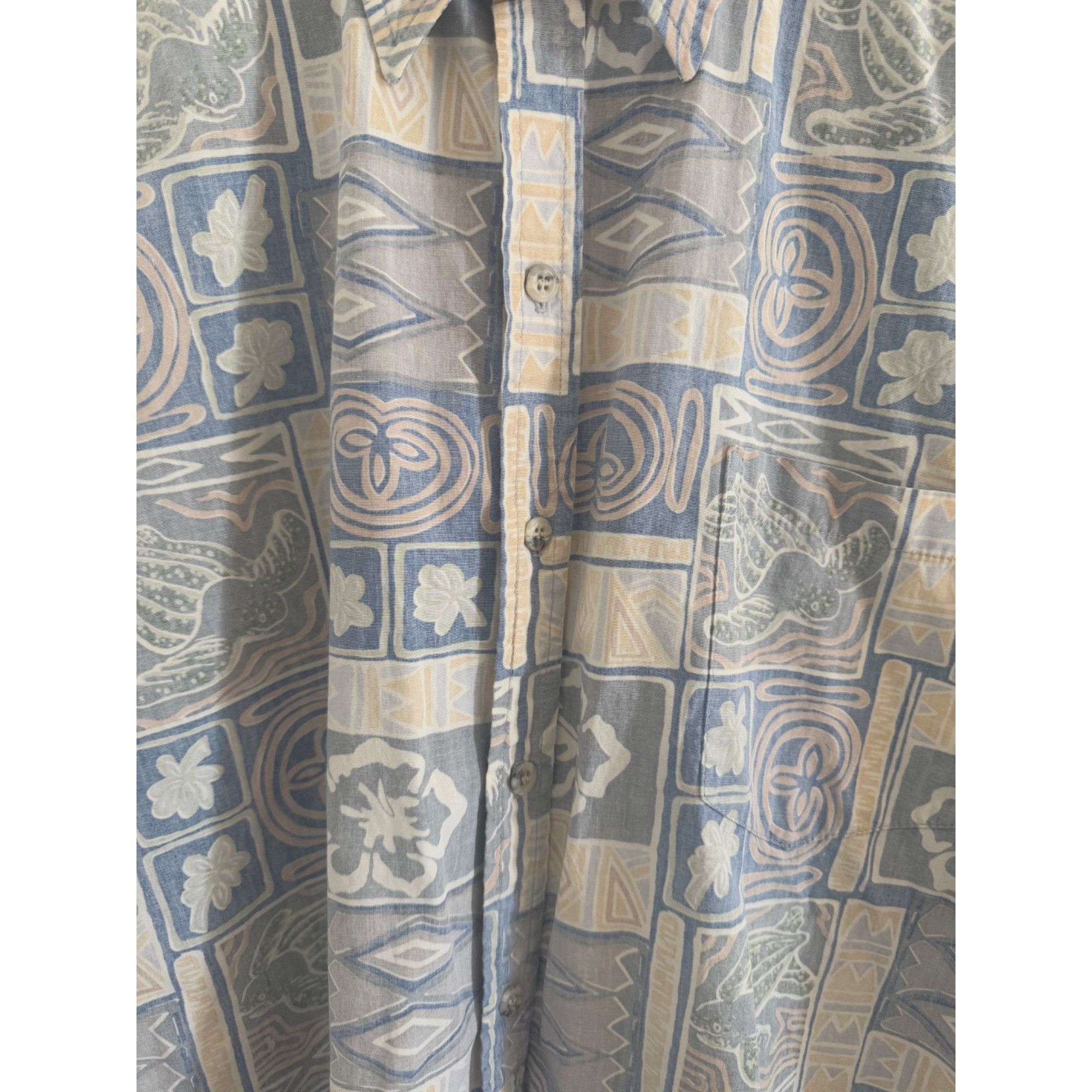 Vintage Vintage Cooke Street Honolulu Mens XL Reverse Print Aloha Sh Size US XL / EU 56 / 4 - 4 Thumbnail