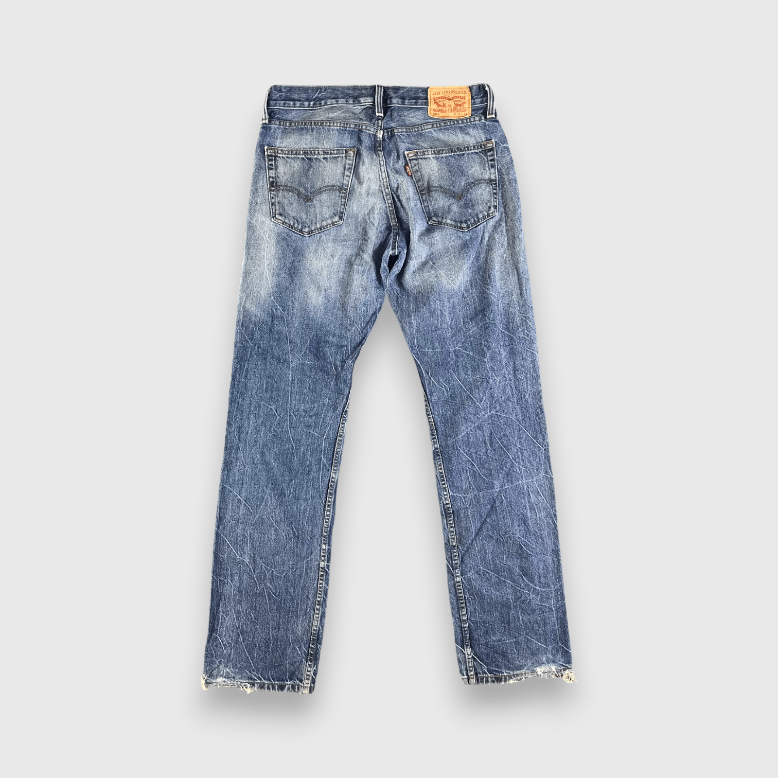 Levi's Vintage Blue Wash Levis 504 Jeans-J3181 Size US 33 - 2 Thumbnail
