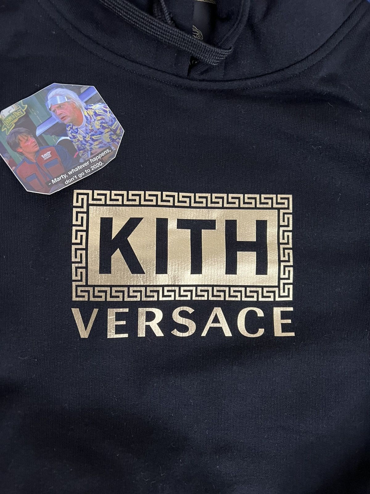 Kith × Versace Kith × Versace Greek Key Hoodie Size US M / EU 48-50 / 2 - 2 Thumbnail