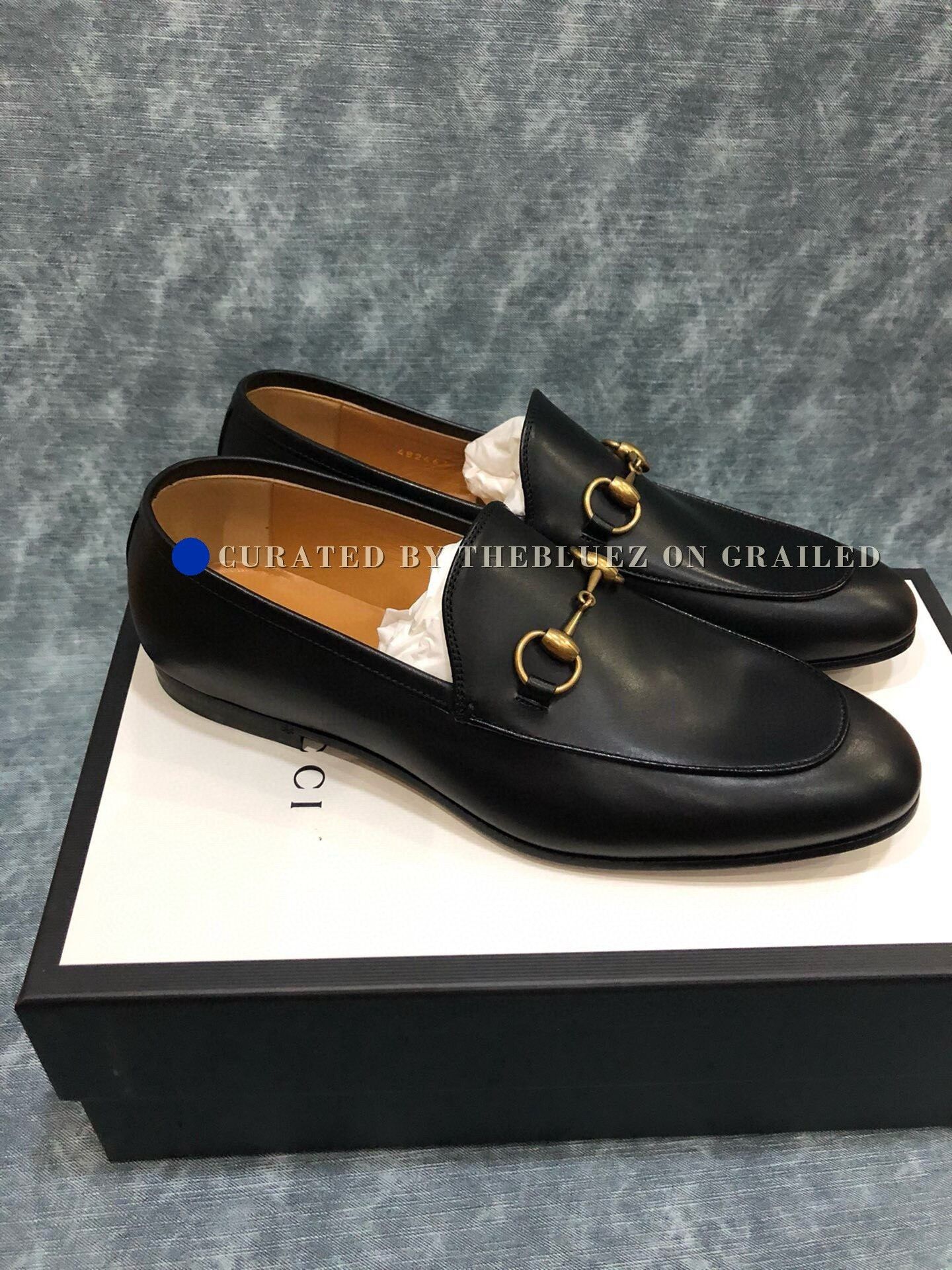 Gucci Gucci Men’s Black Horsebit Loafers Size US 10 / EU 43 - 2 Thumbnail