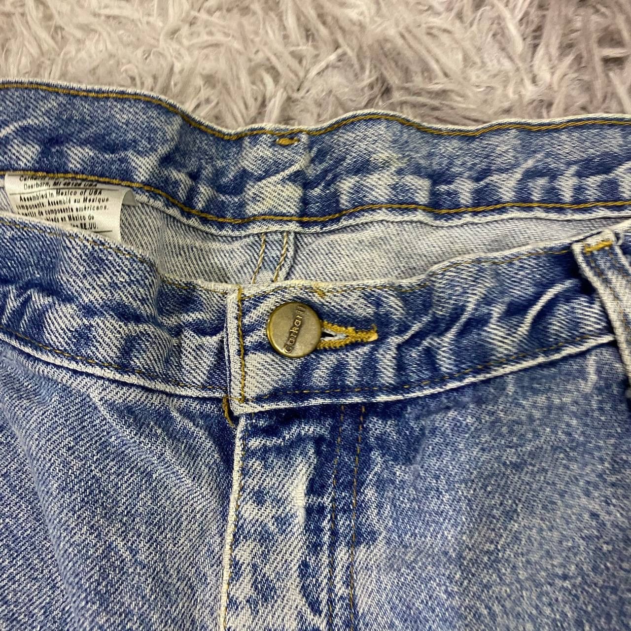 Carhartt Distressed carhartt jeans big size Size US 42 / EU 58 - 10 Thumbnail