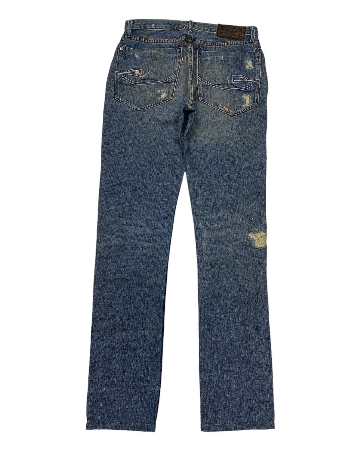 If Six Was Nine 🔥CHIP & PEPPER PATCHWORK DISTRESSED DENIM JEANS Size 30" / US 8 / IT 44 - 3 Thumbnail