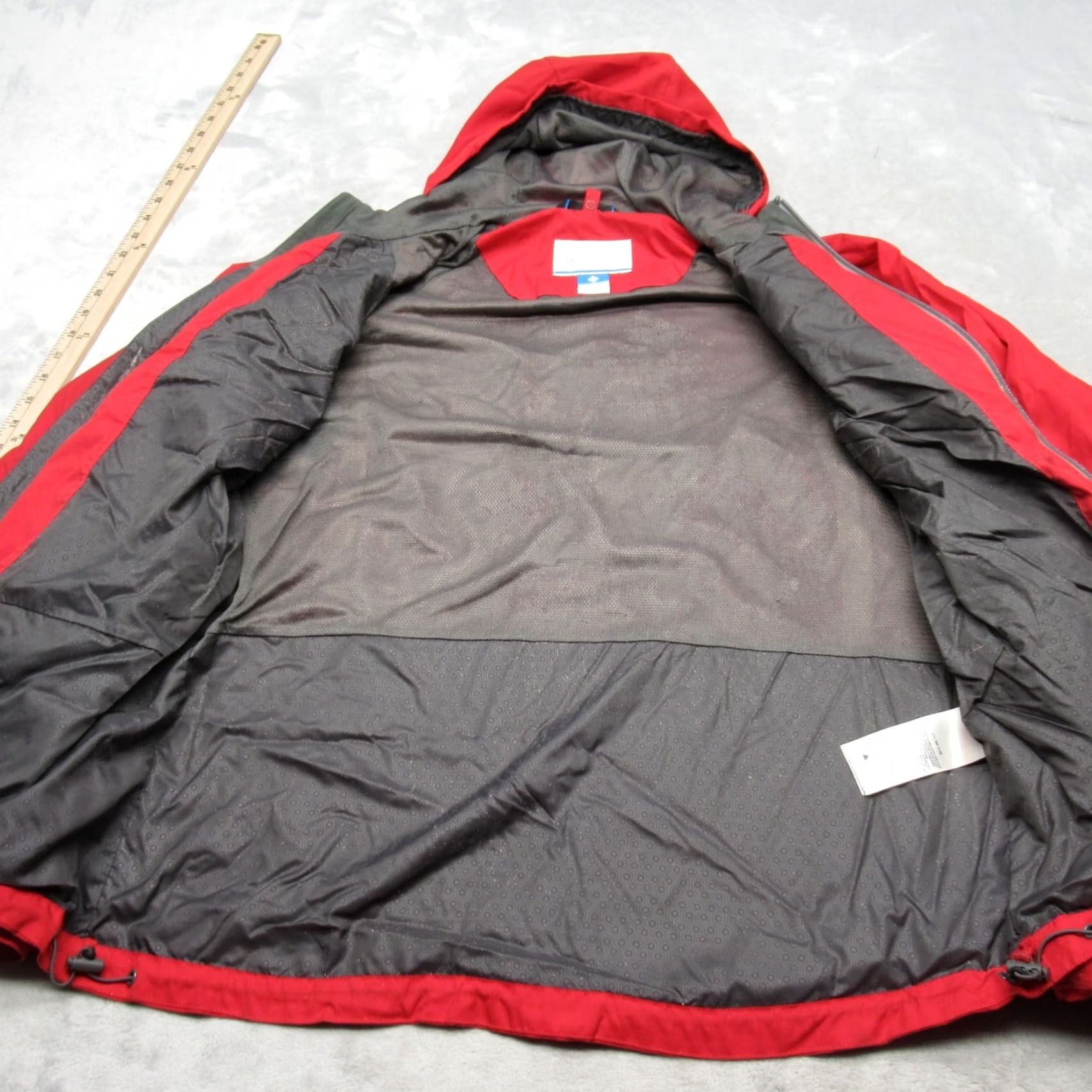 Vintage Columbia Jacket Womens Medium Red Waterproof Interchange Omni Tech Full Zip Size M / US 6-8 / IT 42-44 - 4 Thumbnail