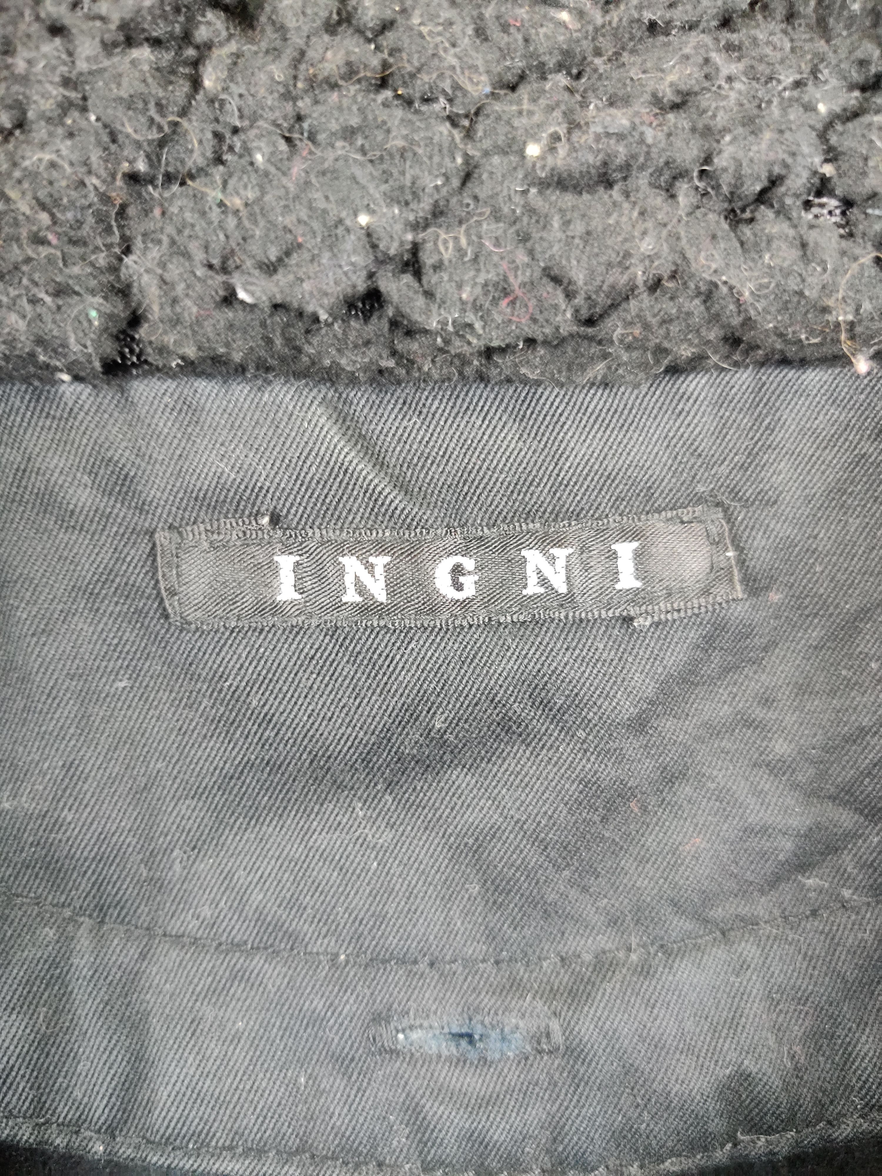 Vintage INGNI Faux Fur Hoodie Parkas Nice Design