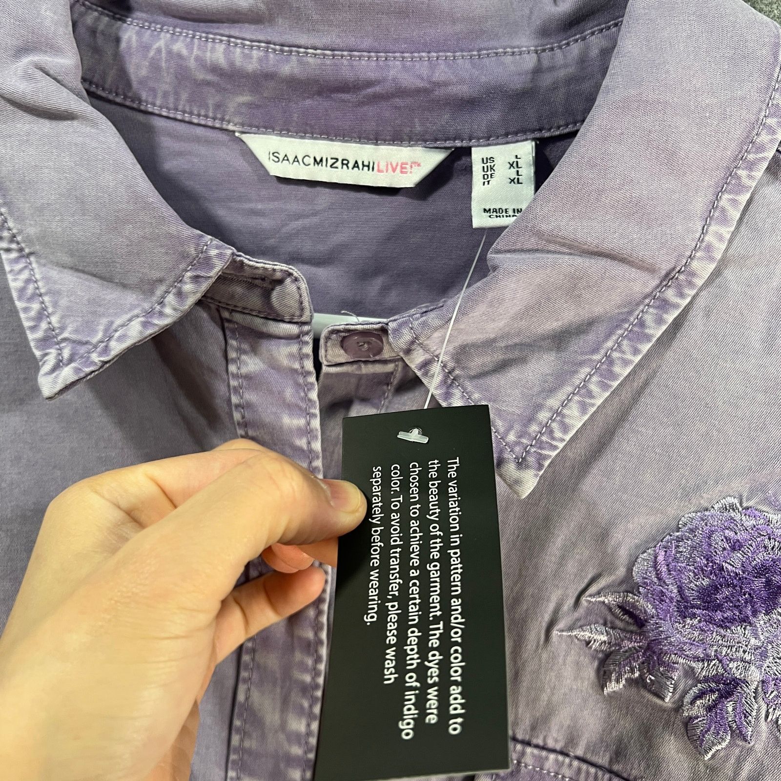 Isaac Mizrahi Isaac Mizrahi LIVE! Classic Drapes Denim Size L / US 10 / IT 46 - 8 Thumbnail