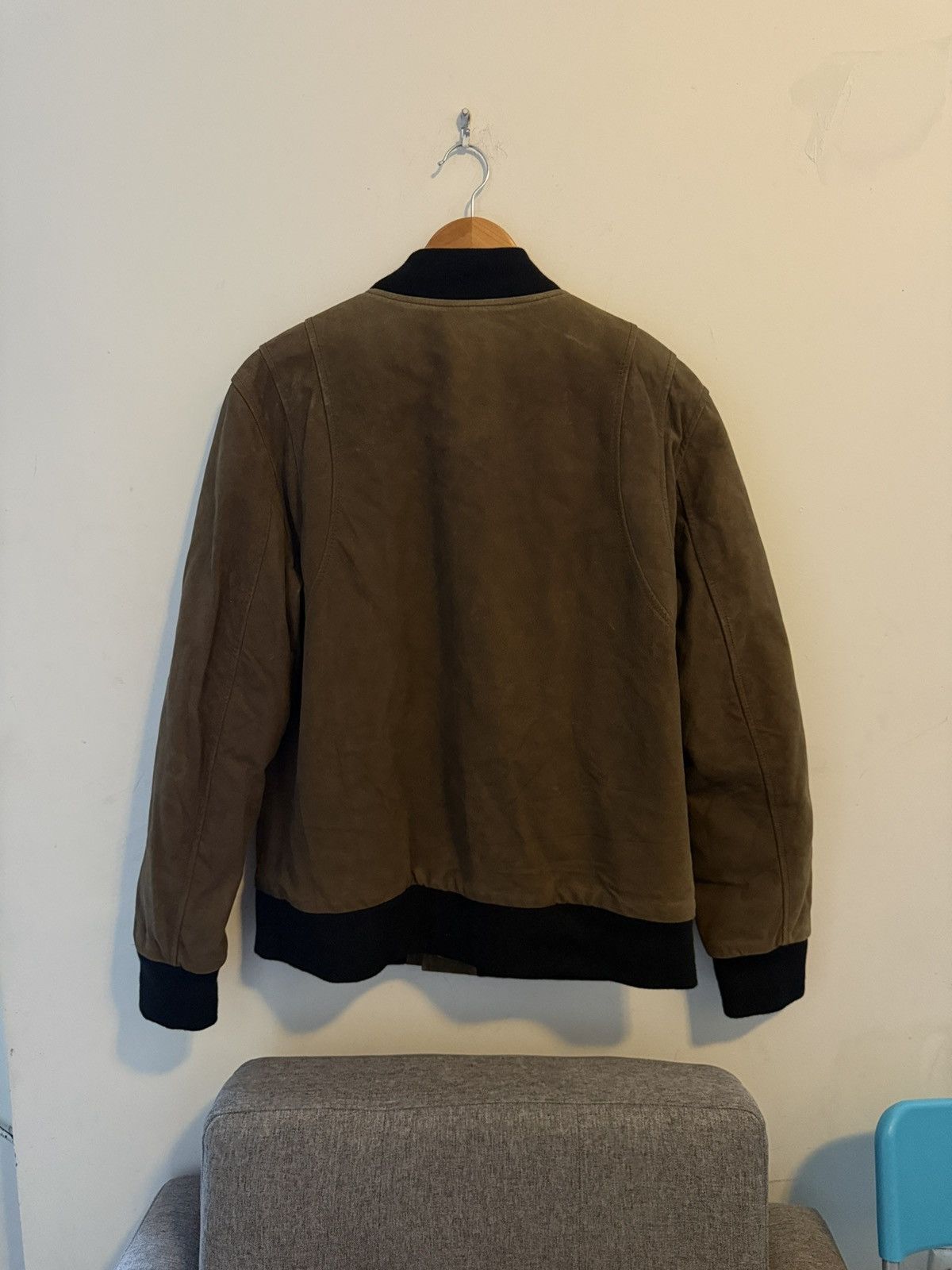 Balmain Balmain decarnin SS10 leather varsity jacket Size US L / EU 52-54 / 3 - 2 Thumbnail
