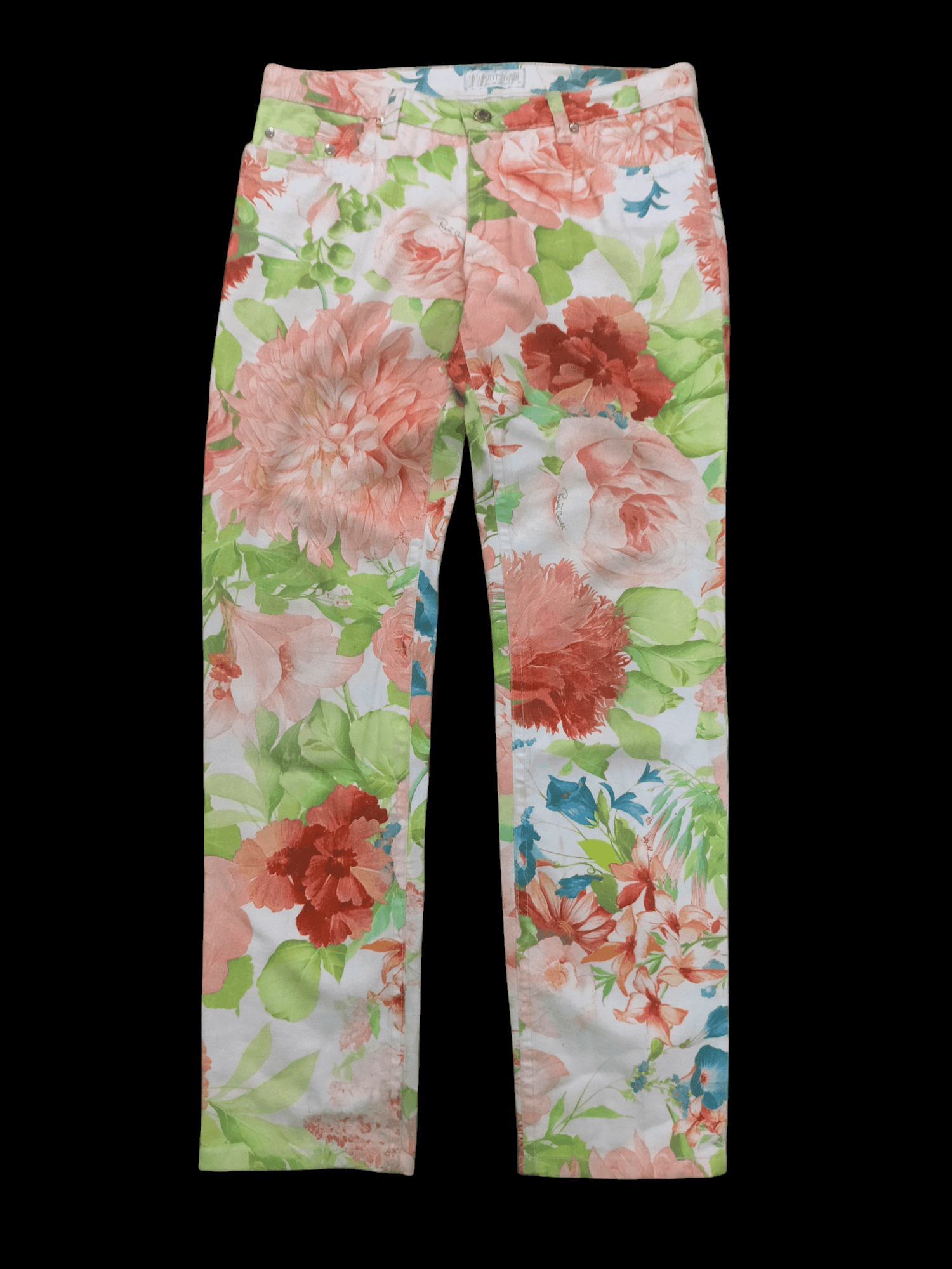 Just Cavalli 🔥Rare🔥Vintage Roberto Cavalli Flora Runaway Size 30" / US 8 / IT 44 - 1 Thumbnail