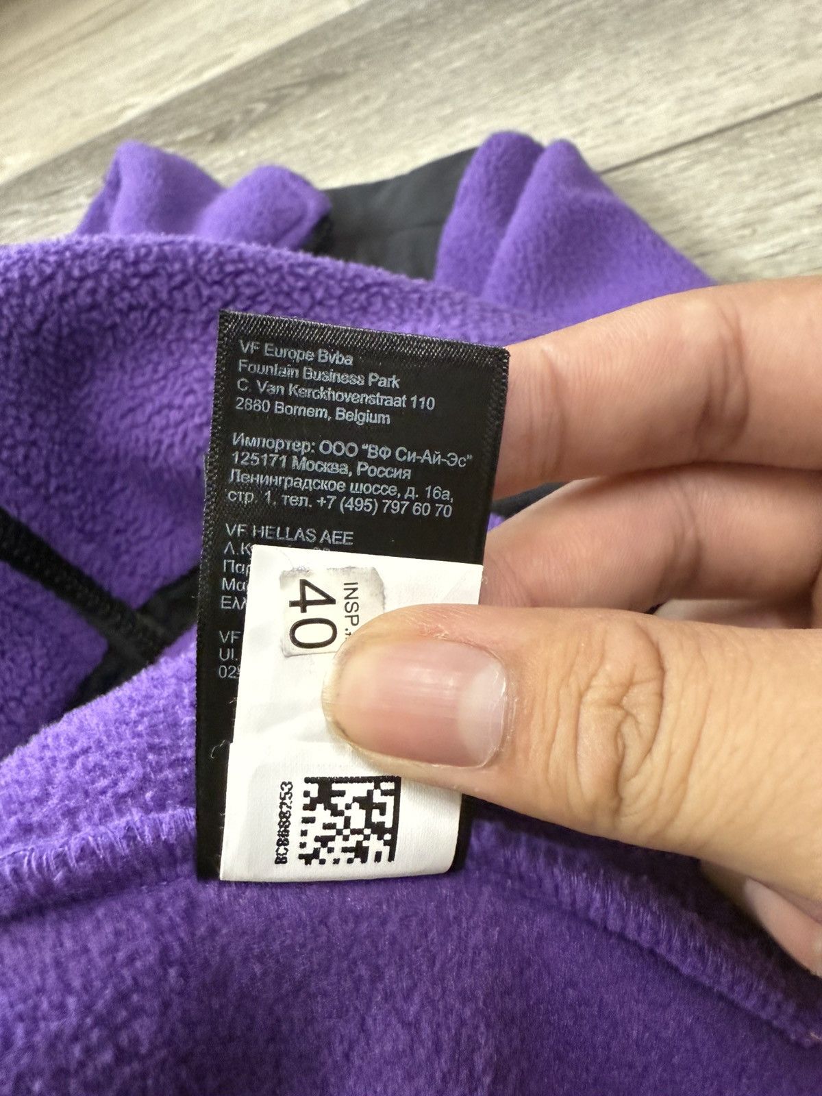 Supreme × The North Face Supreme SS19 TNF Arc Logo Denali Fleece Jacket Purple Medium Size US M / EU 48-50 / 2 - 17 Thumbnail