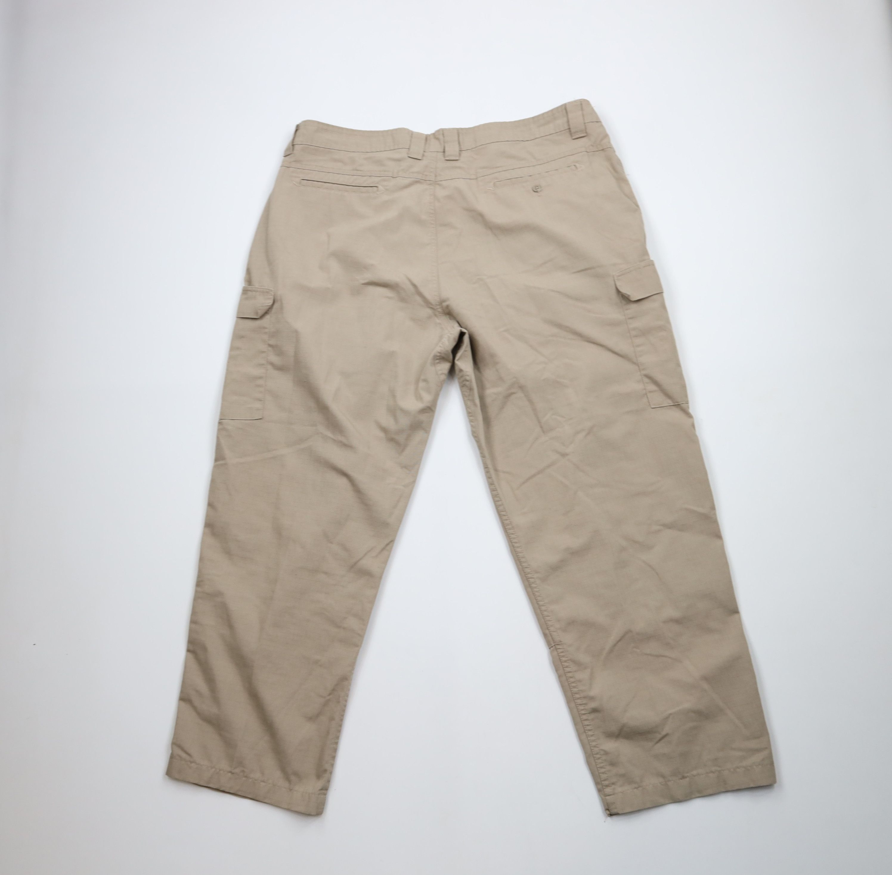 Vintage Vintage Streetwear Ripstop Double Knee Wide Leg Cargo Pants Size US 44 / EU 60 - 10 Thumbnail