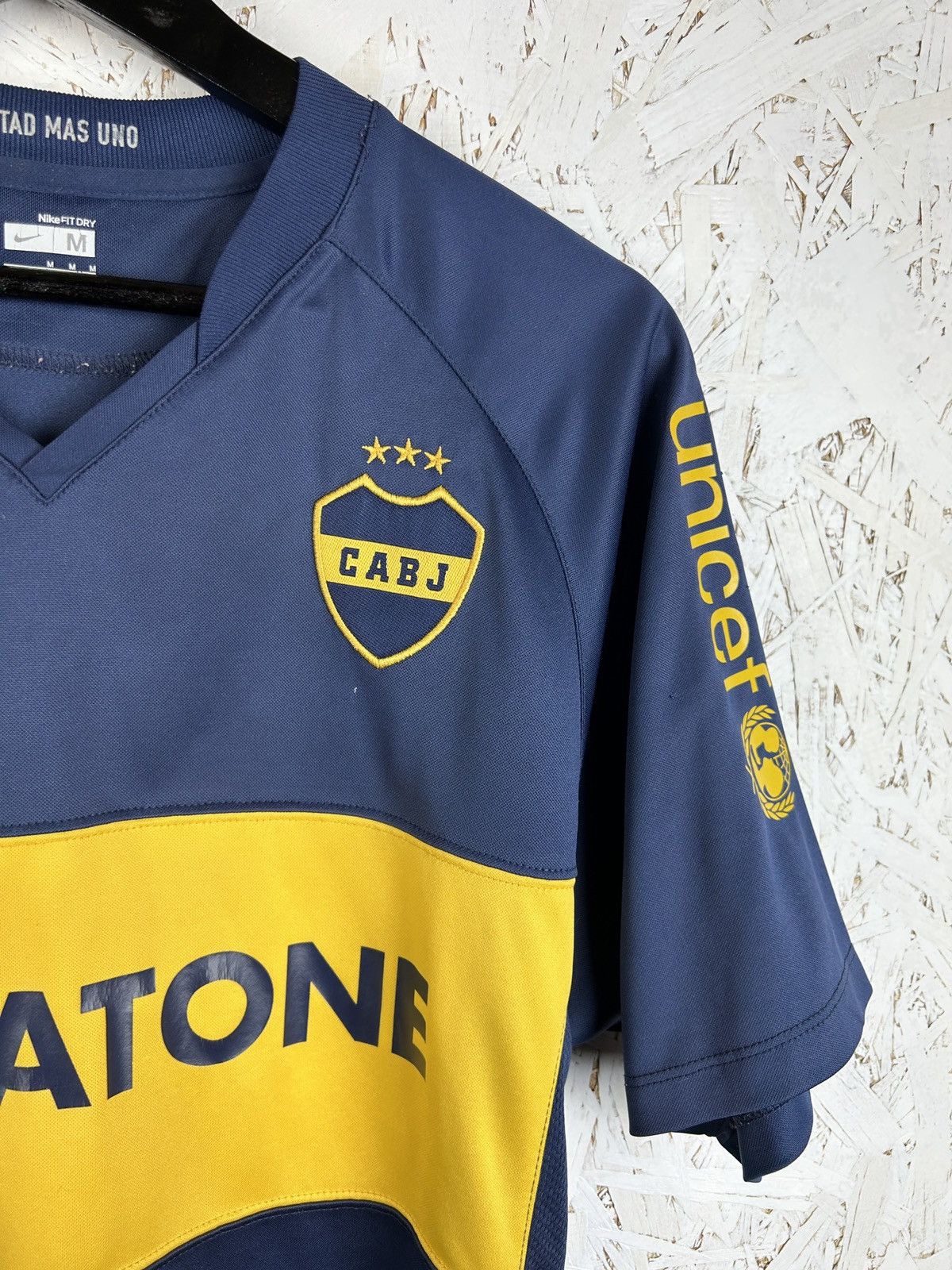 Nike Nike Boca Juniors CABJ 2007/08 Home Kit Soccer Jersey M Size US M / EU 48-50 / 2 - 3 Thumbnail