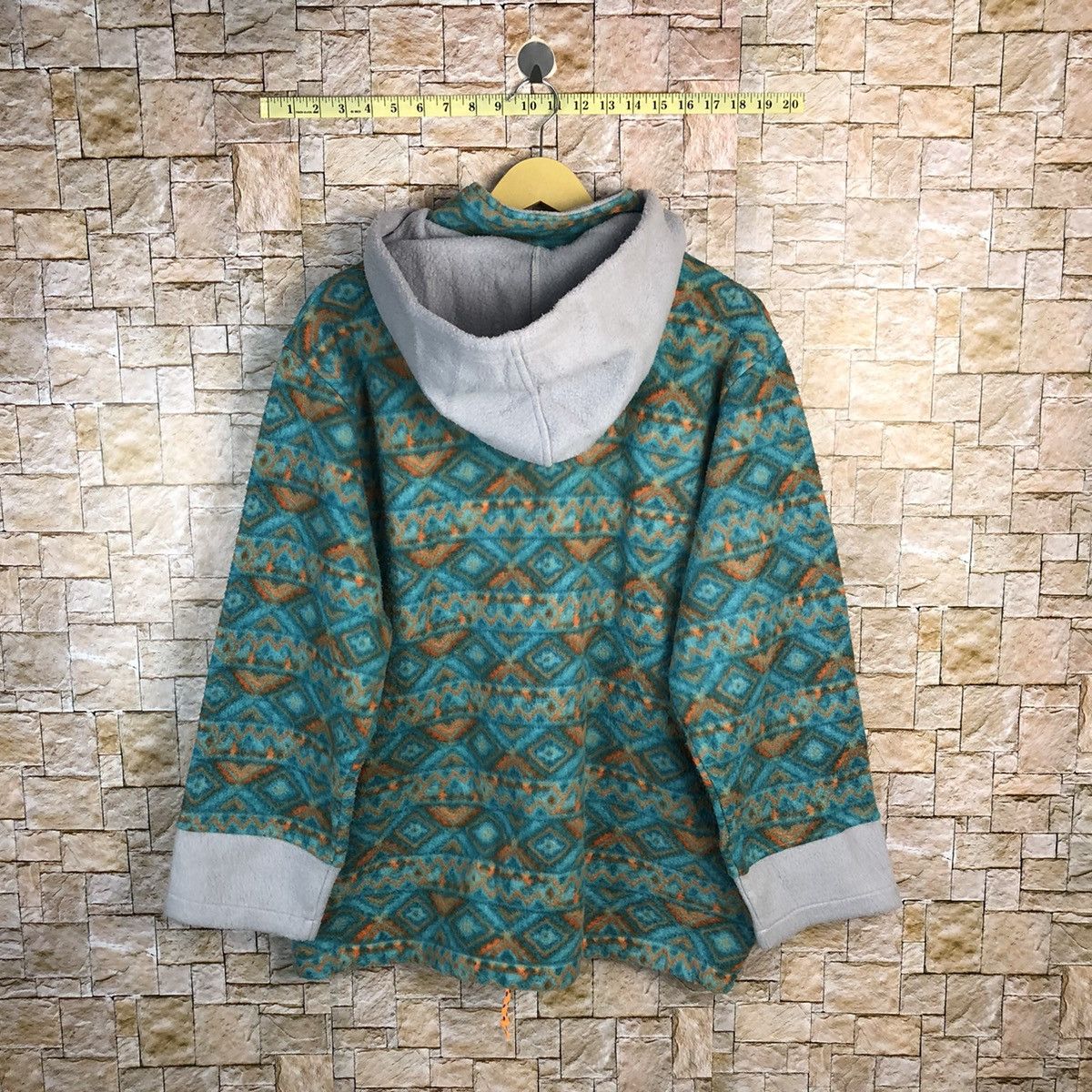 DAIWA Timber Line Green Hoodie sweater #A389 Size US XL / EU 56 / 4 - 15 Thumbnail