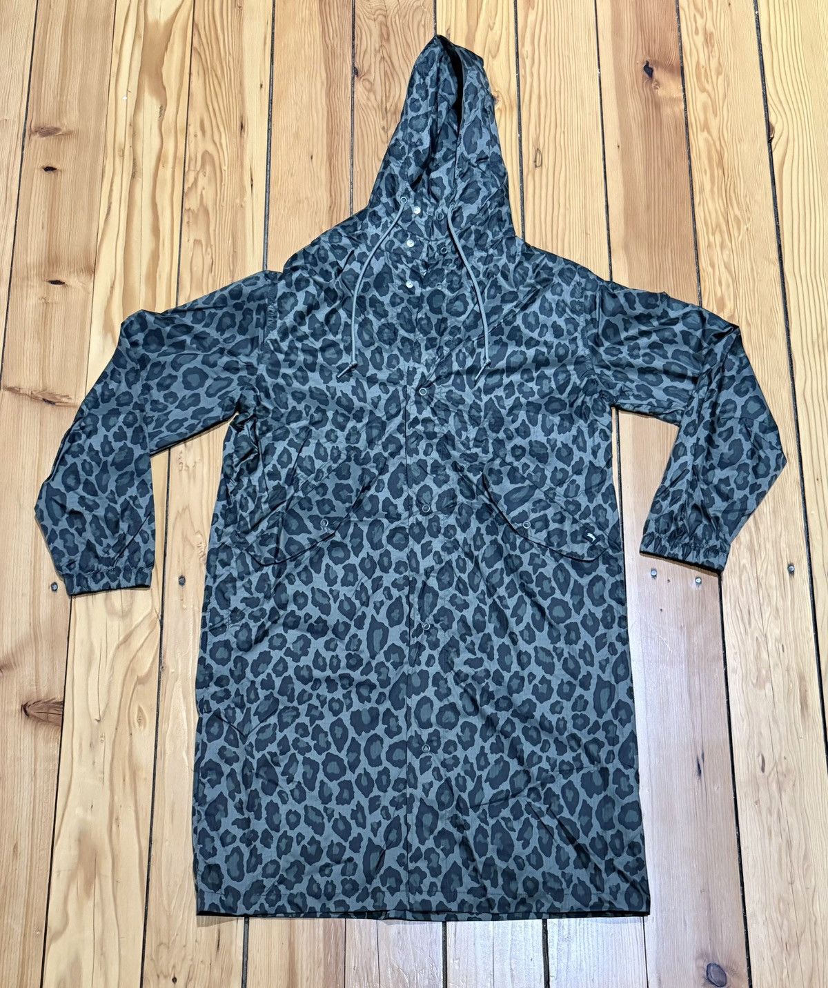 Stussy Stussy club jacket coated cotton brown sz large | Grailed