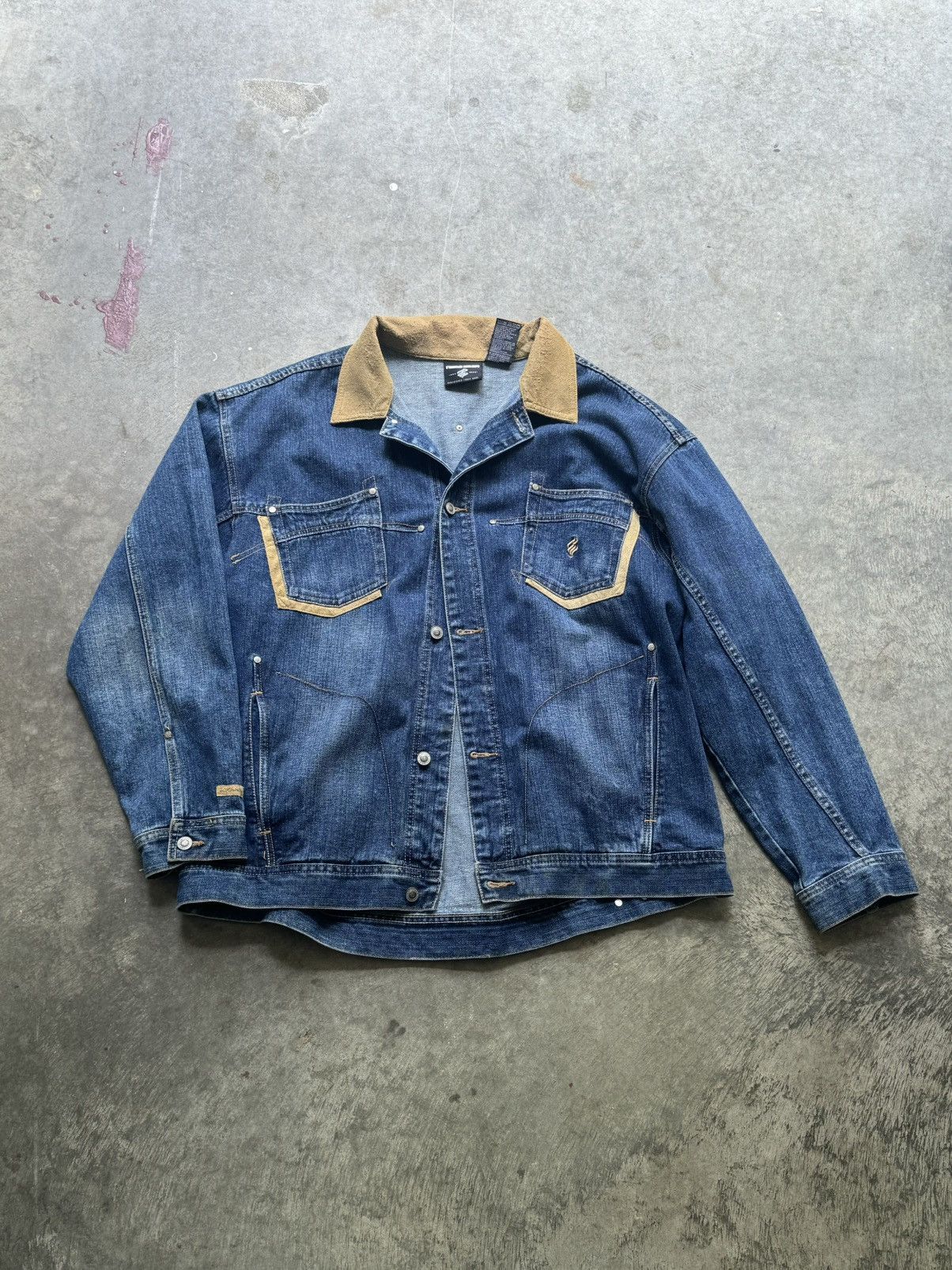 Rocawear Blue Denim Jacket Rocawear Size US XL / EU 56 / 4 - 1 Thumbnail