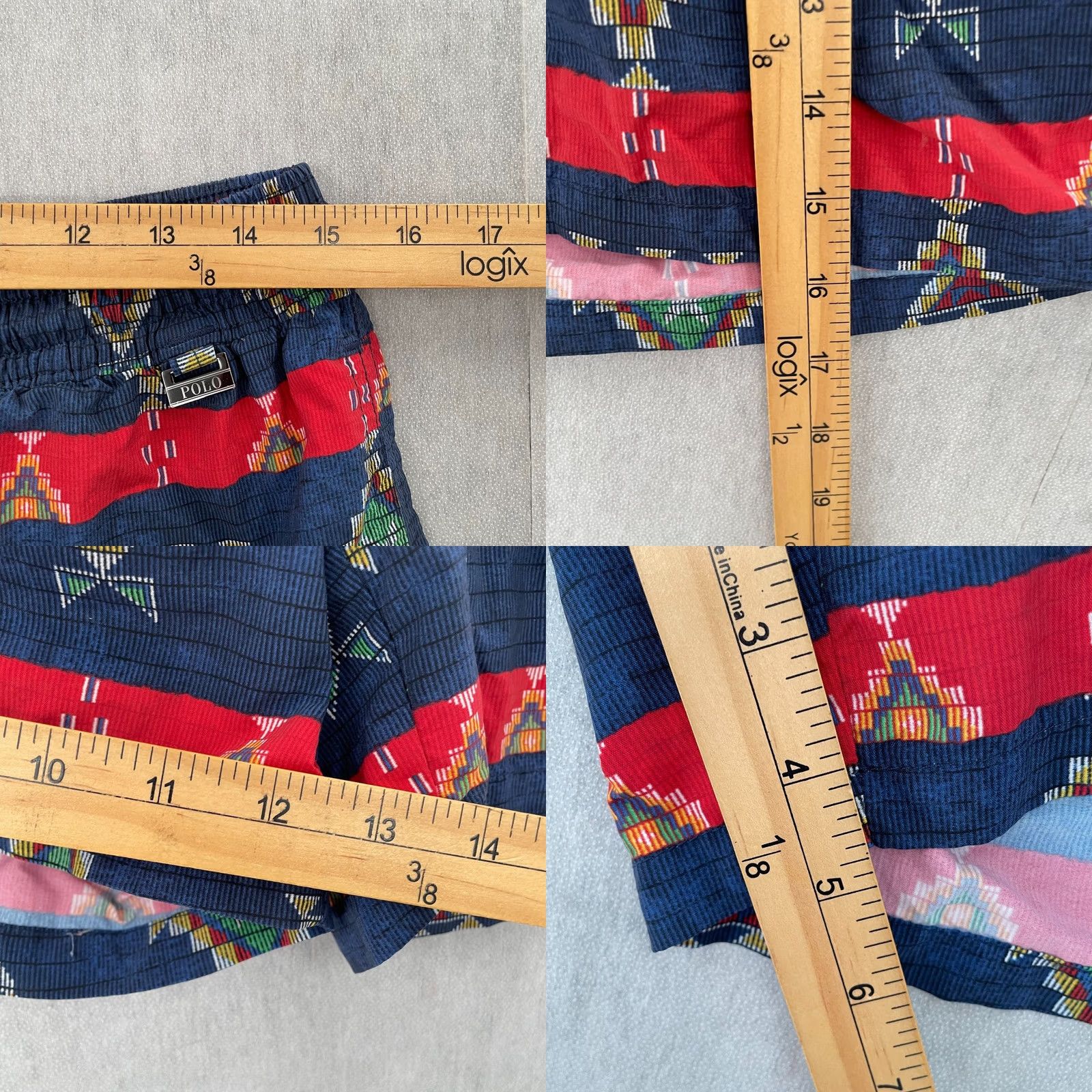 Polo Ralph Lauren Polo Ralph Lauren Swim Trunks Shorts Adult XL Native Print Pockets Mens Size US XL / EU 56 / 4 - 9 Thumbnail