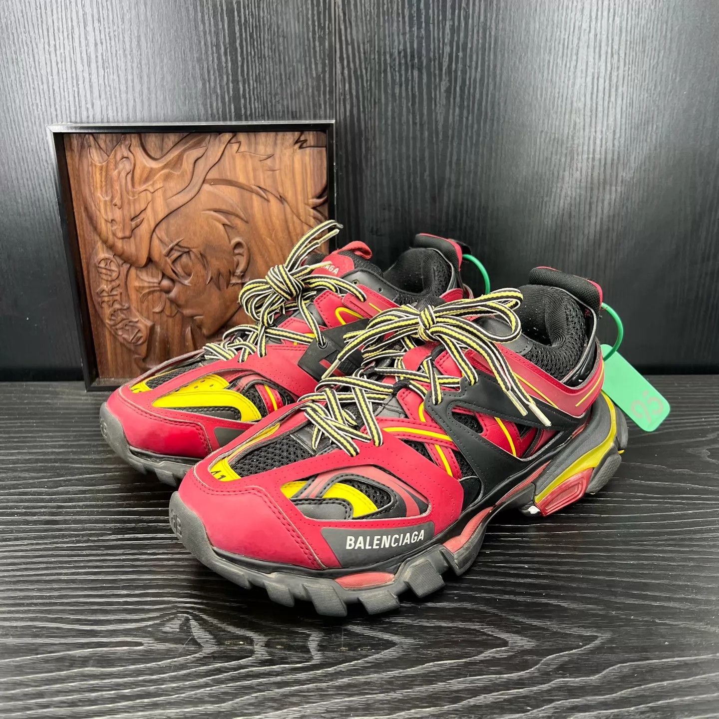 Balenciaga Balenciaga Track Black/Red 41 Near Mint Original Box Size US 8 / EU 41 - 1 Thumbnail