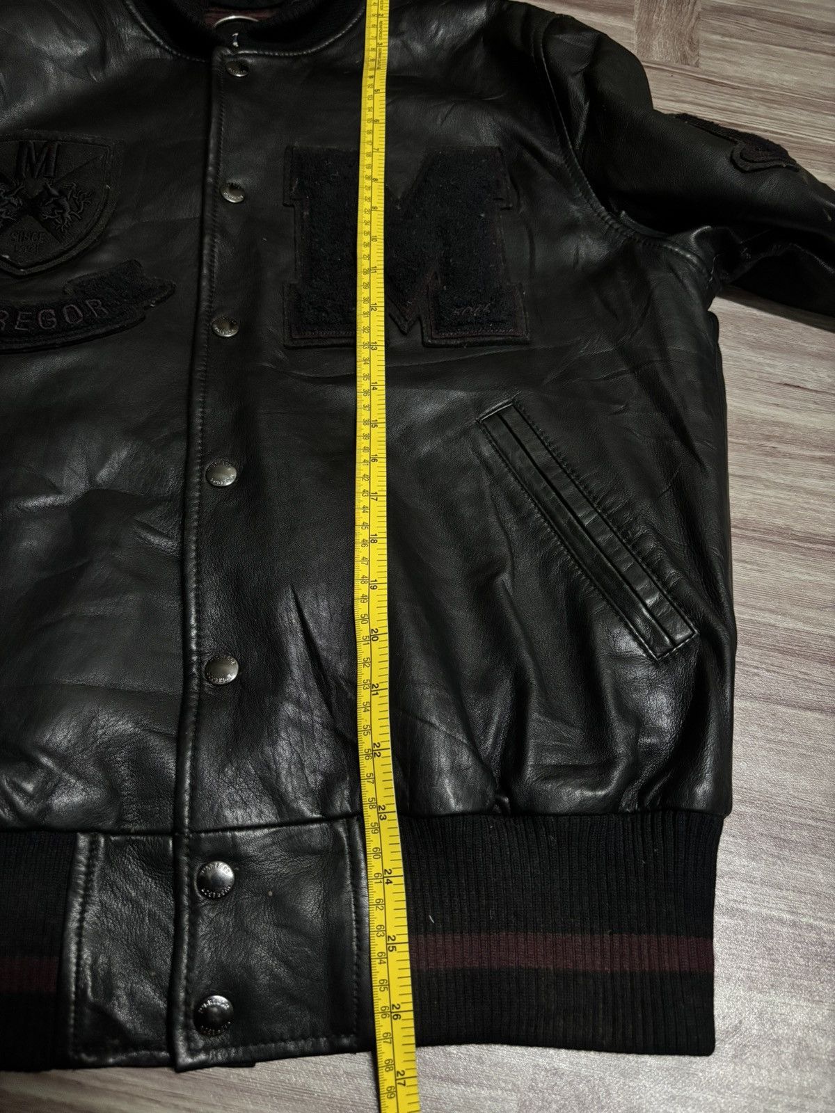 McGregor Vintage mcgregor 50th anniversary varsity leather jackeet Size US M / EU 48-50 / 2 - 11 Thumbnail