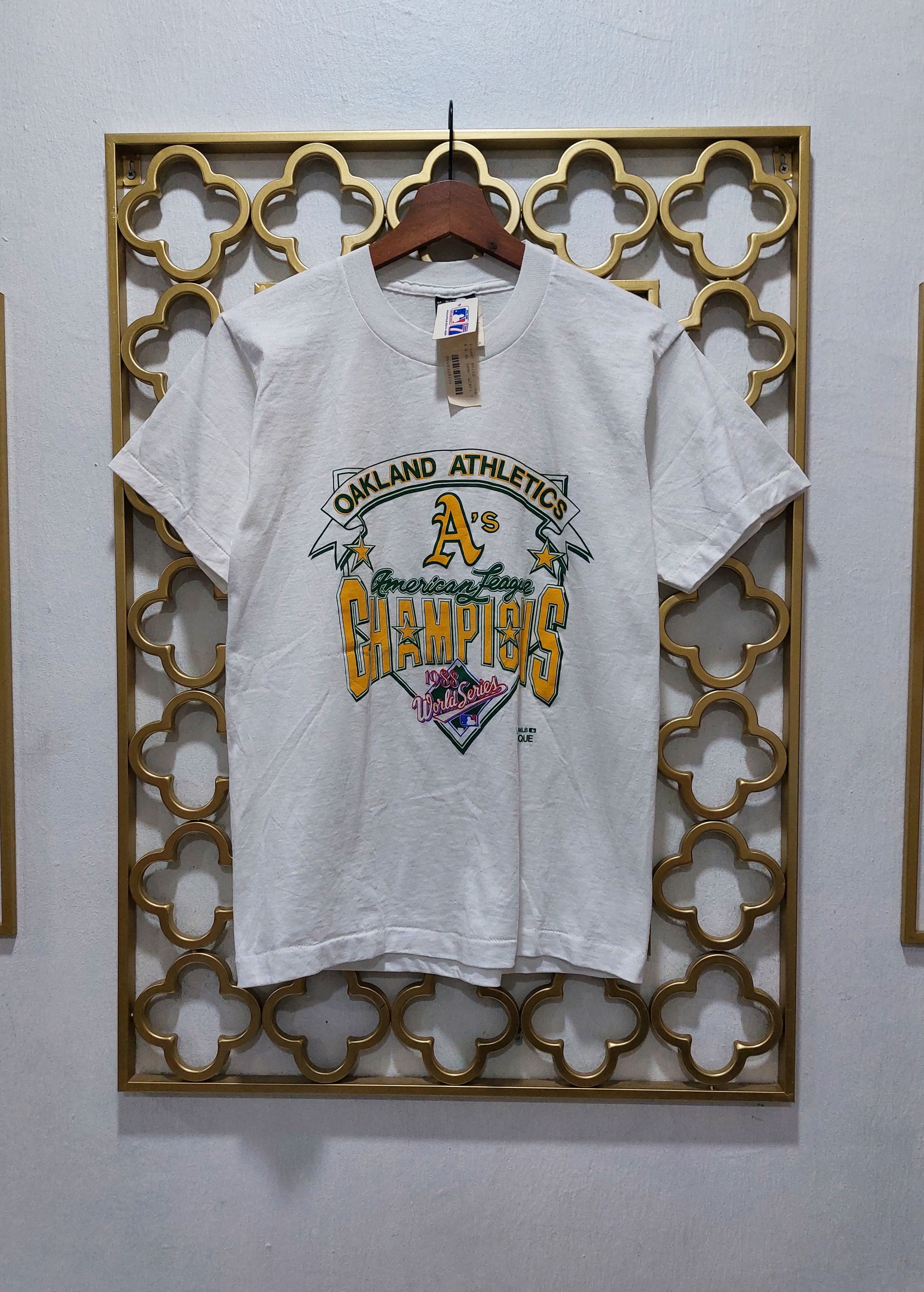 Logo 7 × MLB × Vintage 💥Hard To Find Oakland Athletics Champion 1988 Logo 7 Size US S / EU 44-46 / 1 - 1 Thumbnail
