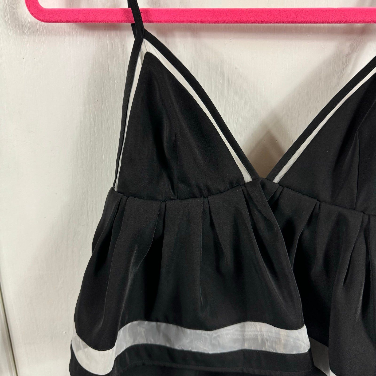 NBD NBD Second Chances Midi Dress in Black tiered knee length d Size XS / US 0-2 / IT 36-38 - 5 Thumbnail