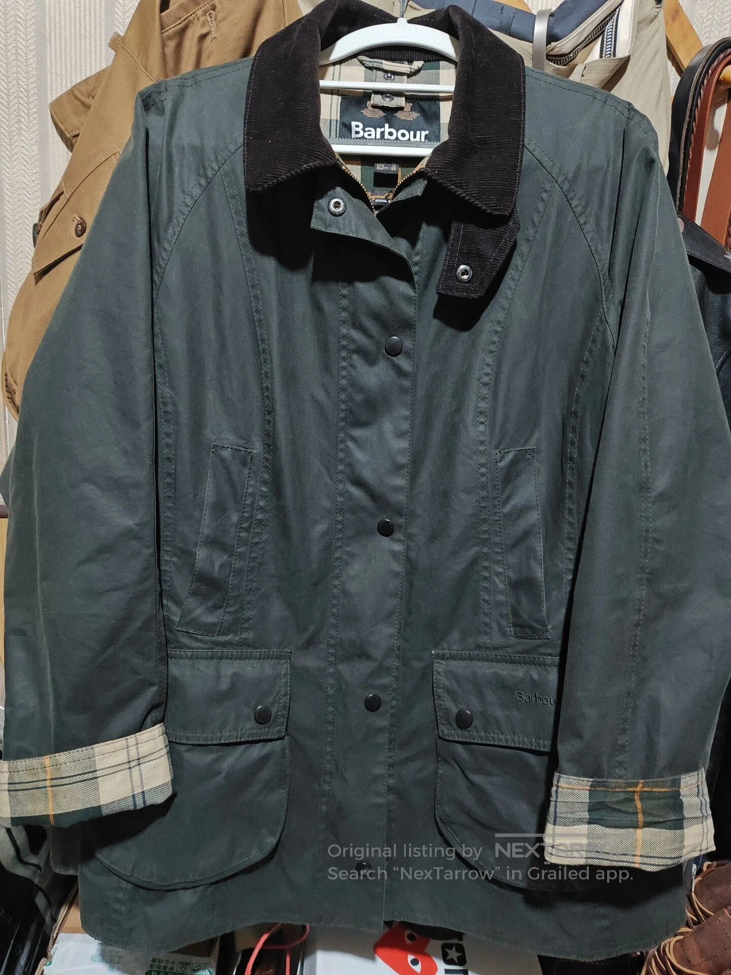 Barbour Barbour Beadnell Waxed Jacket. Size M / US 6-8 / IT 42-44 - 1 Thumbnail