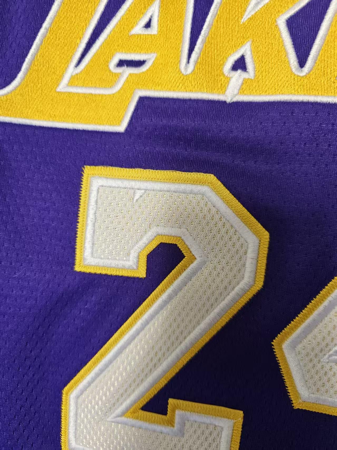 NBA Kobe Bryant Jersey Los Angeles Lakers 24 Double Stitched Size US XL / EU 56 / 4 - 3 Thumbnail