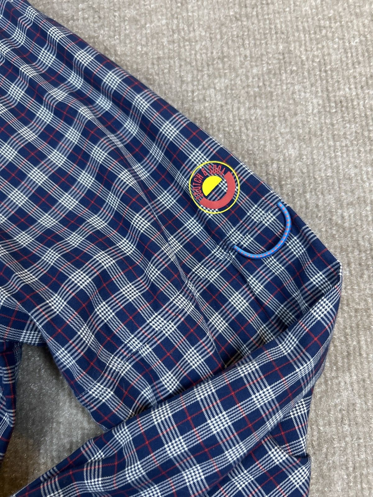 Scotch & Soda Scotch & Soda Men’s Plaid Button Down Shirt Size M – 0061 Size US M / EU 48-50 / 2 - 3 Thumbnail