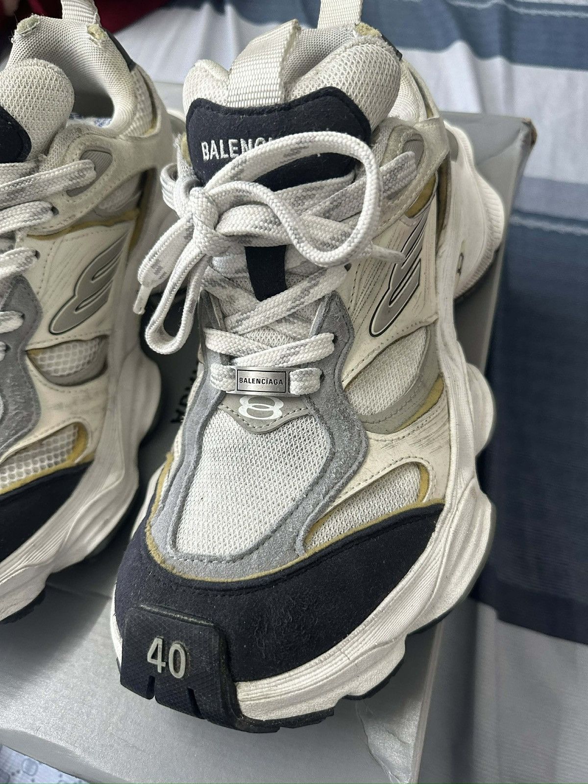 Balenciaga balenciaga cargo sneakers Size US 7 / EU 40 - 1 Thumbnail