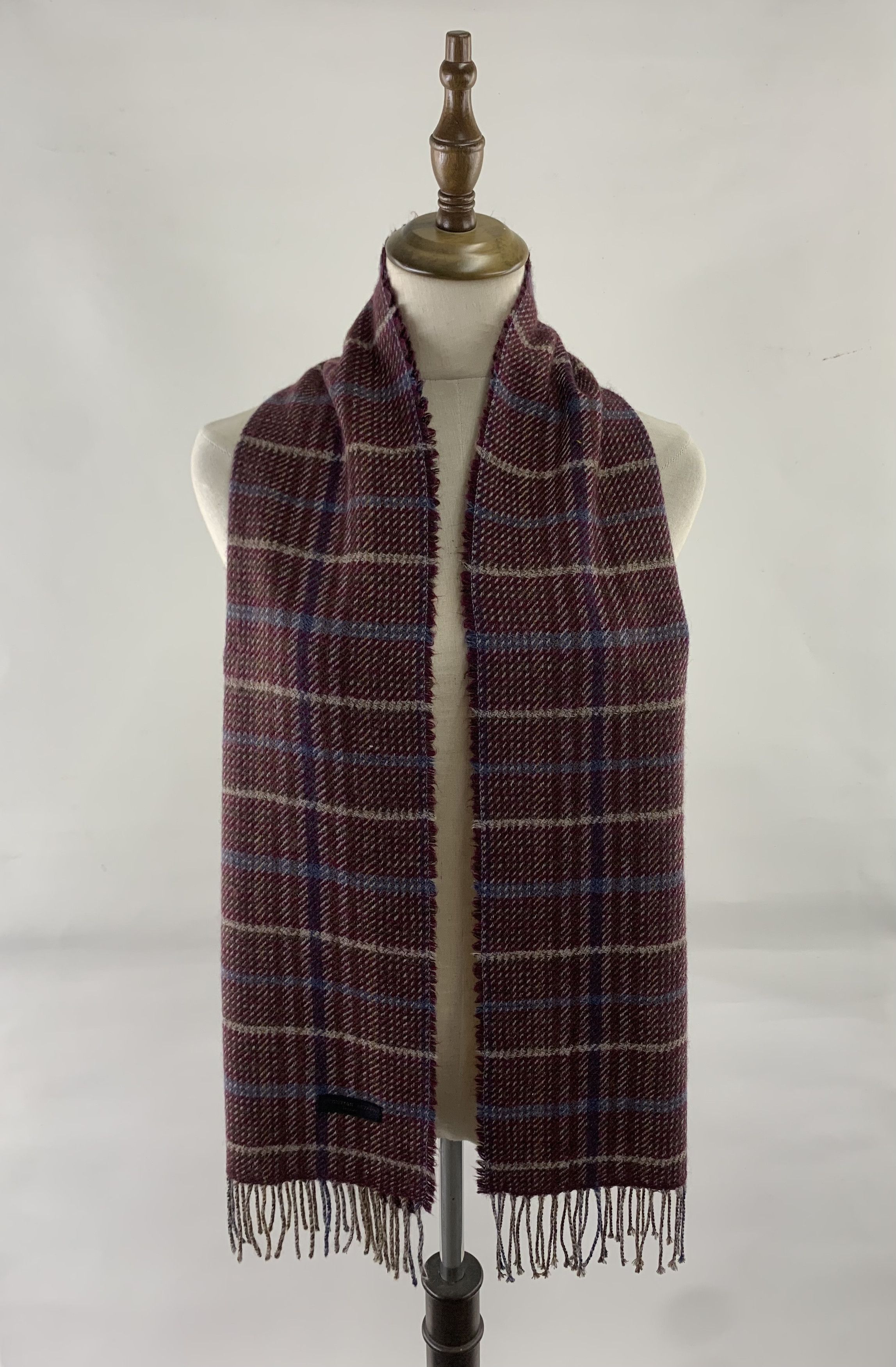 Vintage Christian Aujard Scarf Wool Muffler Neck Wrap BL9297 Size ONE SIZE - 1 Thumbnail