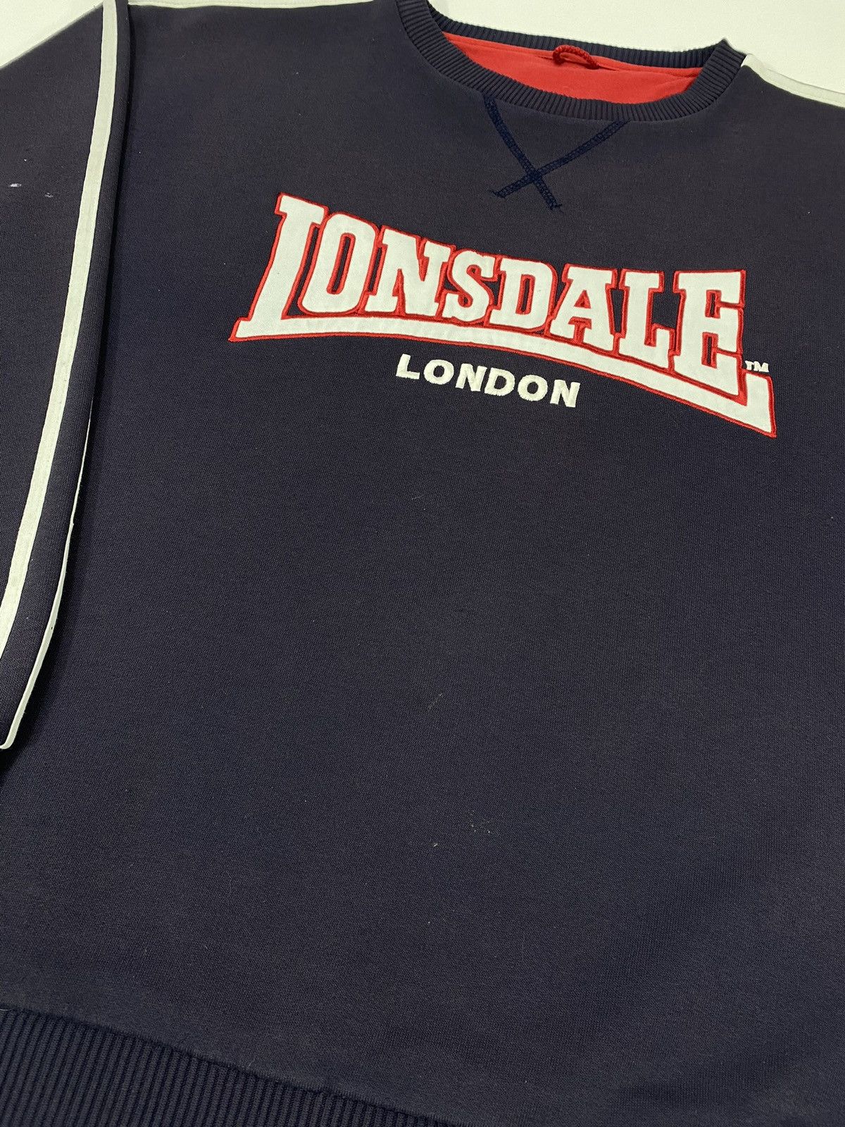 Lonsdale 🔥LASTDROP🔥 Vintage Lonsdale London Baggy Oversize Sweatshirt Size US XL / EU 56 / 4 - 11 Thumbnail