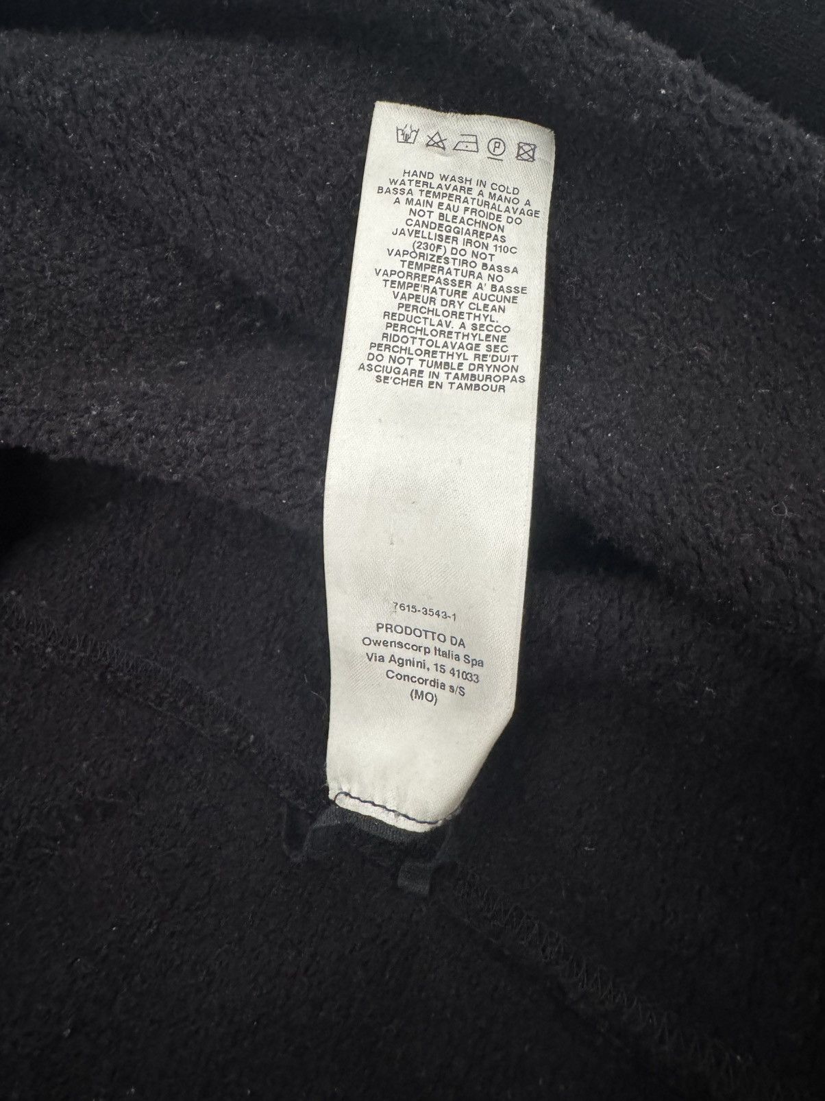 Rick Owens Rick Owens Mastadon Emotionless Sweater, Black Drape Sweater Size US M / EU 48-50 / 2 - 9 Thumbnail