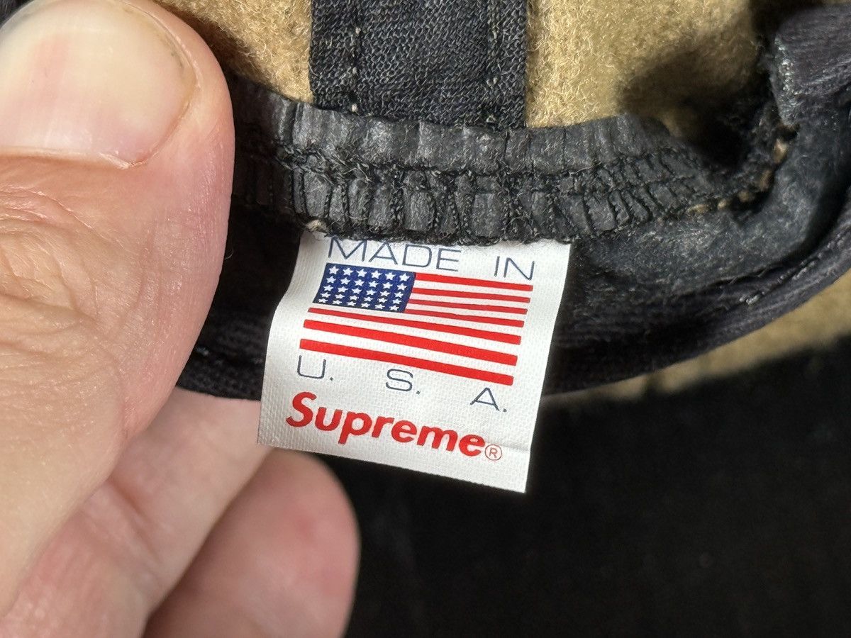 Supreme SUPREME FW15 S LOGO WOOL TAN STRAPBACK 6-PANEL HAT BNWT Size ONE SIZE - 5 Thumbnail