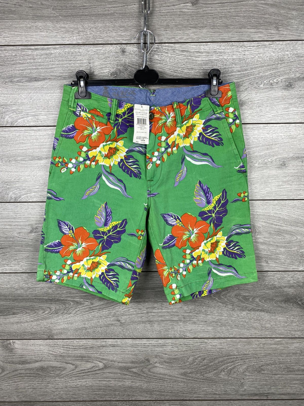 Polo Ralph Lauren BNWT Mens Vintage Polo Ralph Lauren Floral Shorts Y2K Size US 32 / EU 48 - 1 Thumbnail