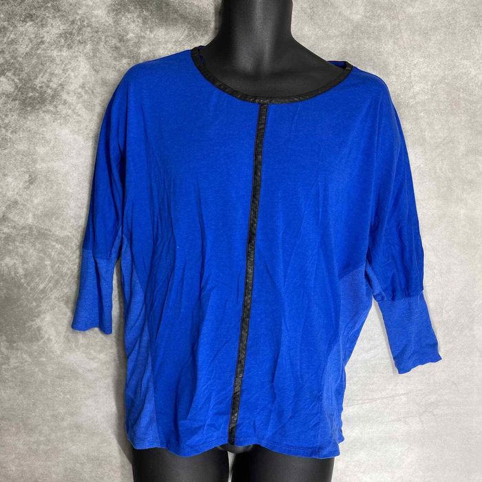 Vince Camuto TWO by Vince Camuto Women Tunic Top Size L Blue