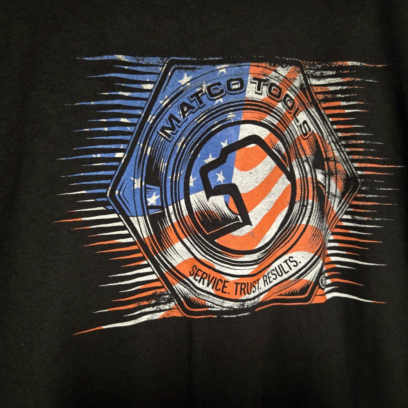 Garage MATCO Tools Design T-Shirt Men’s Size M Black Logo Short Sleeve Crew Neck Vintage No (NWOT) Size US M / EU 48-50 / 2 - 4 Thumbnail