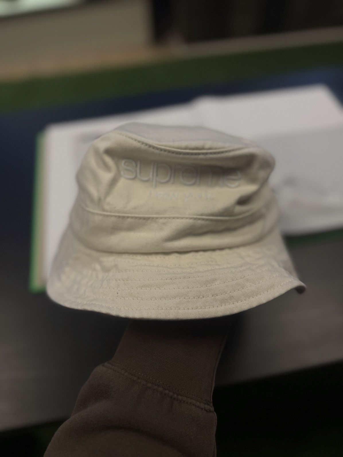 Supreme Supreme Bucket Hat White One Size Brand New Size ONE SIZE - 2 Thumbnail