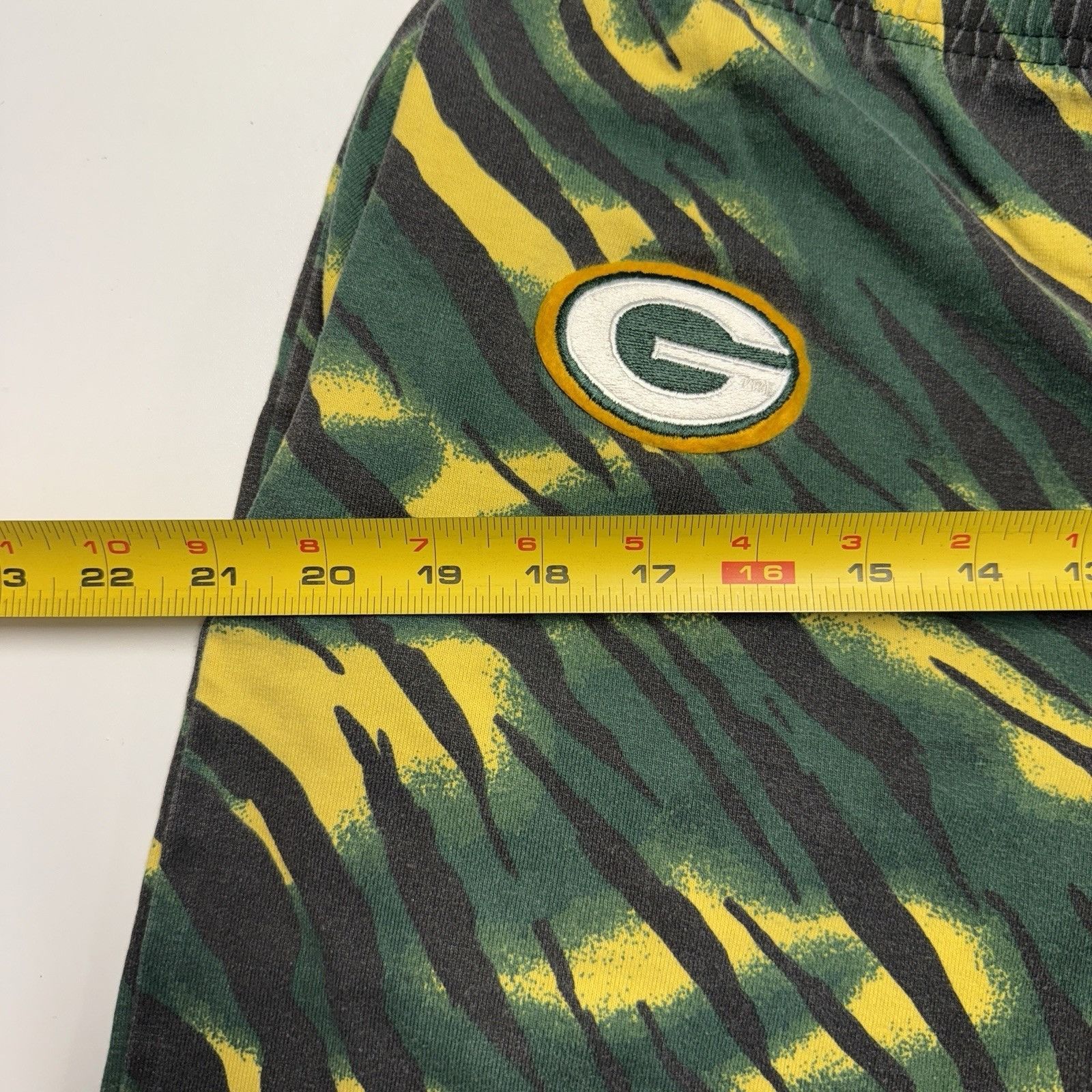 NFL × Vintage VTG 90s NIXZ Green Bay Packers Pants MC Hammer Workout Zubaz Size US 33 - 10 Thumbnail