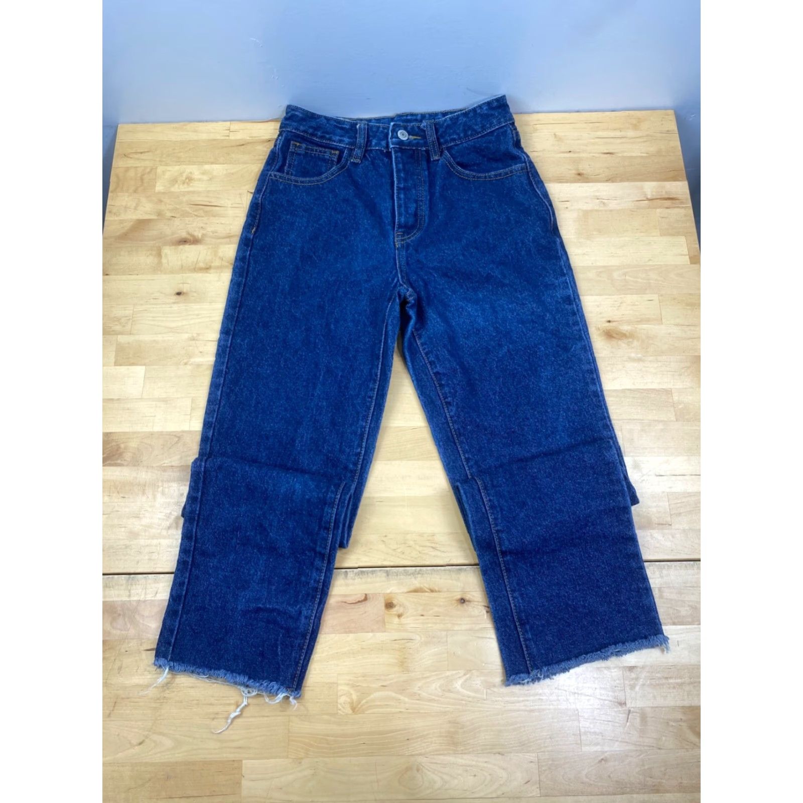 Other VINTAGE J Galt Jeans Womens S Blue Denim Button Fly Straight Size 28" / US 6 / IT 42 - 2 Thumbnail