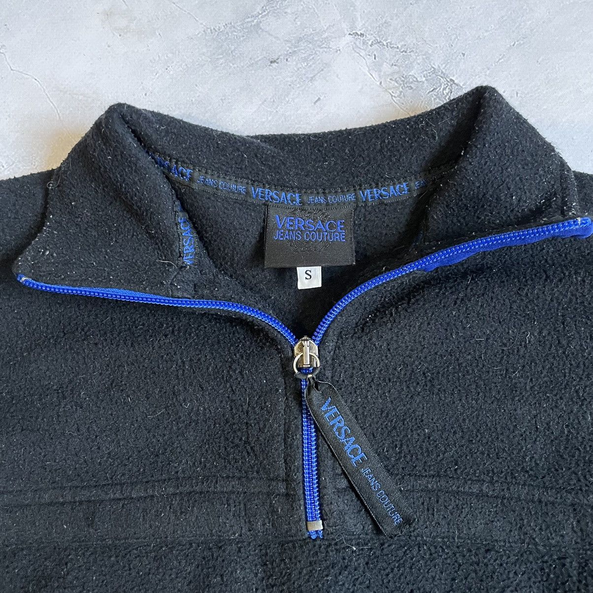 Versace × Versus Versace × Vintage Versace Fleeced Zip Jacket 90s Size US S / EU 44-46 / 1 - 2 Thumbnail