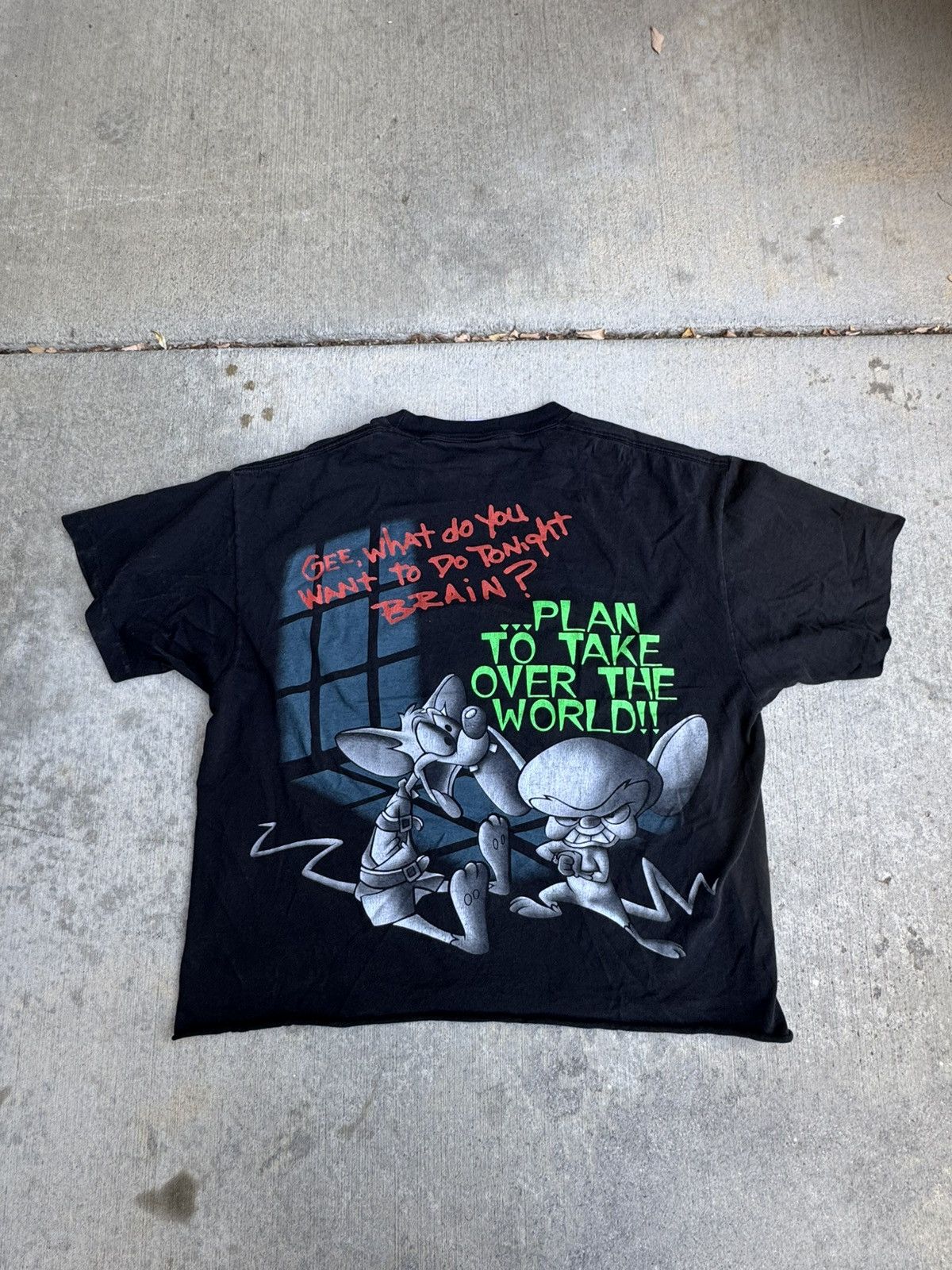 Vintage Pinky and the brain vintage tee Size US L / EU 52-54 / 3 - 2 Thumbnail