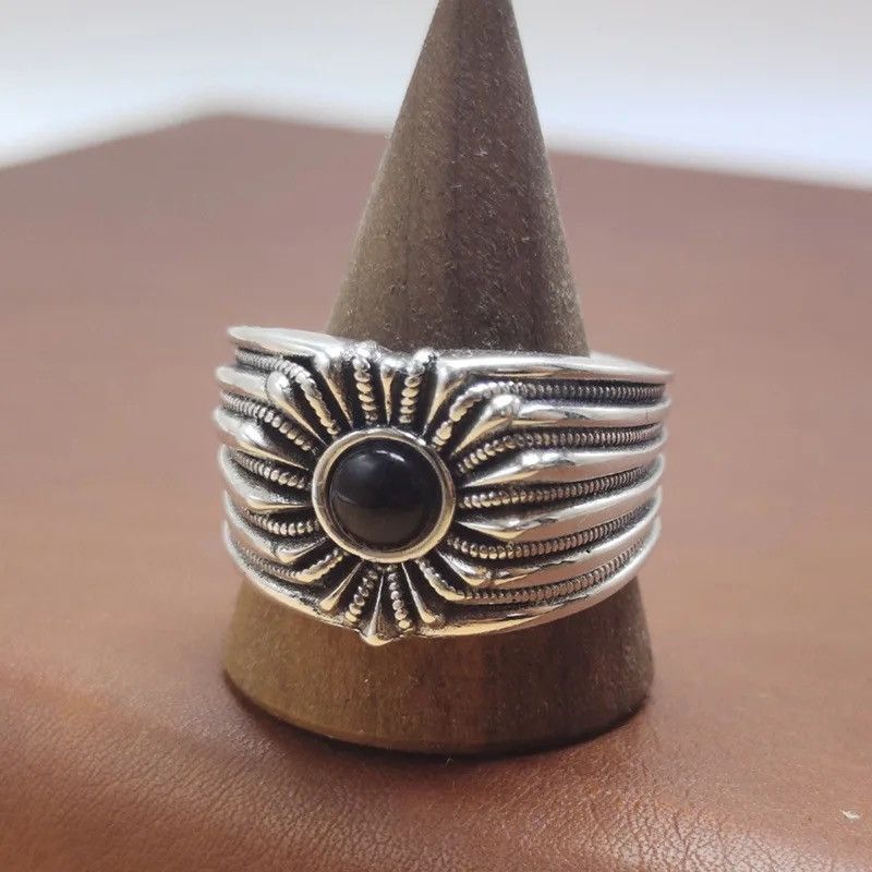 Jewelry × Vintage Vintage Thai Silver 925 Ring Size ONE SIZE - 5 Thumbnail