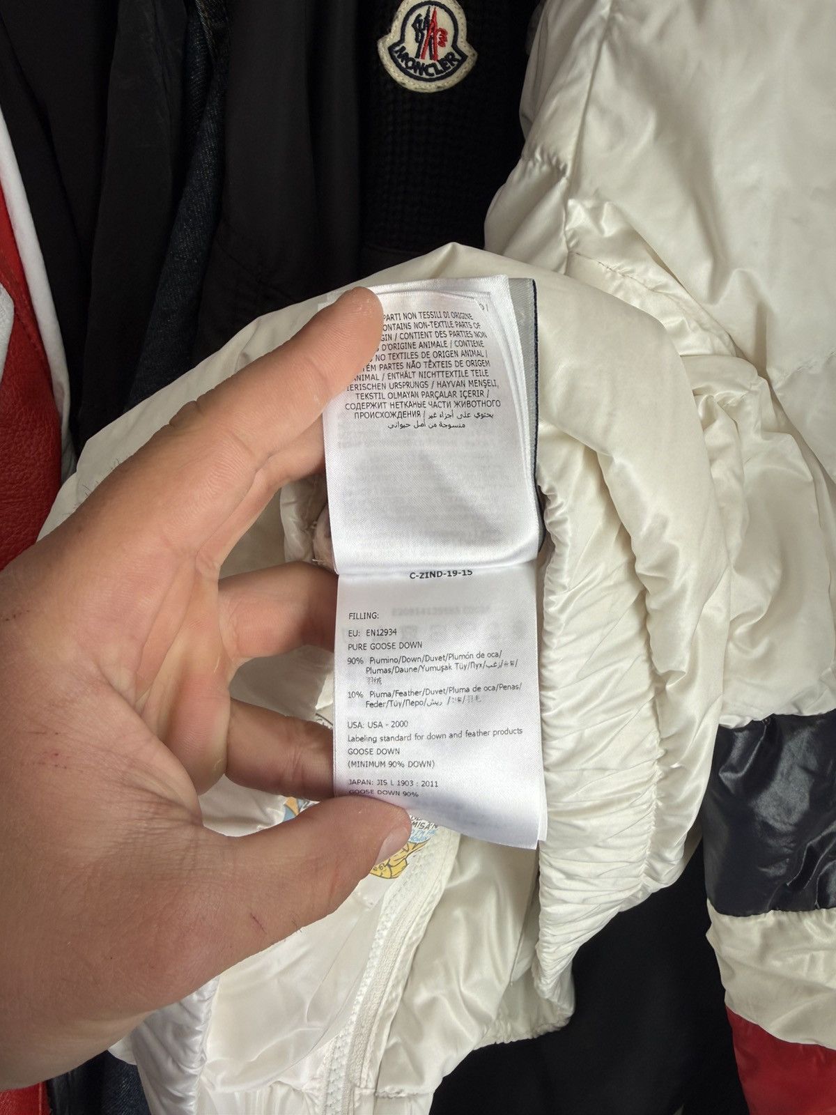Moncler MONCLER Willm white hooded quilted down puffer jacket Size US S / EU 44-46 / 1 - 9 Thumbnail
