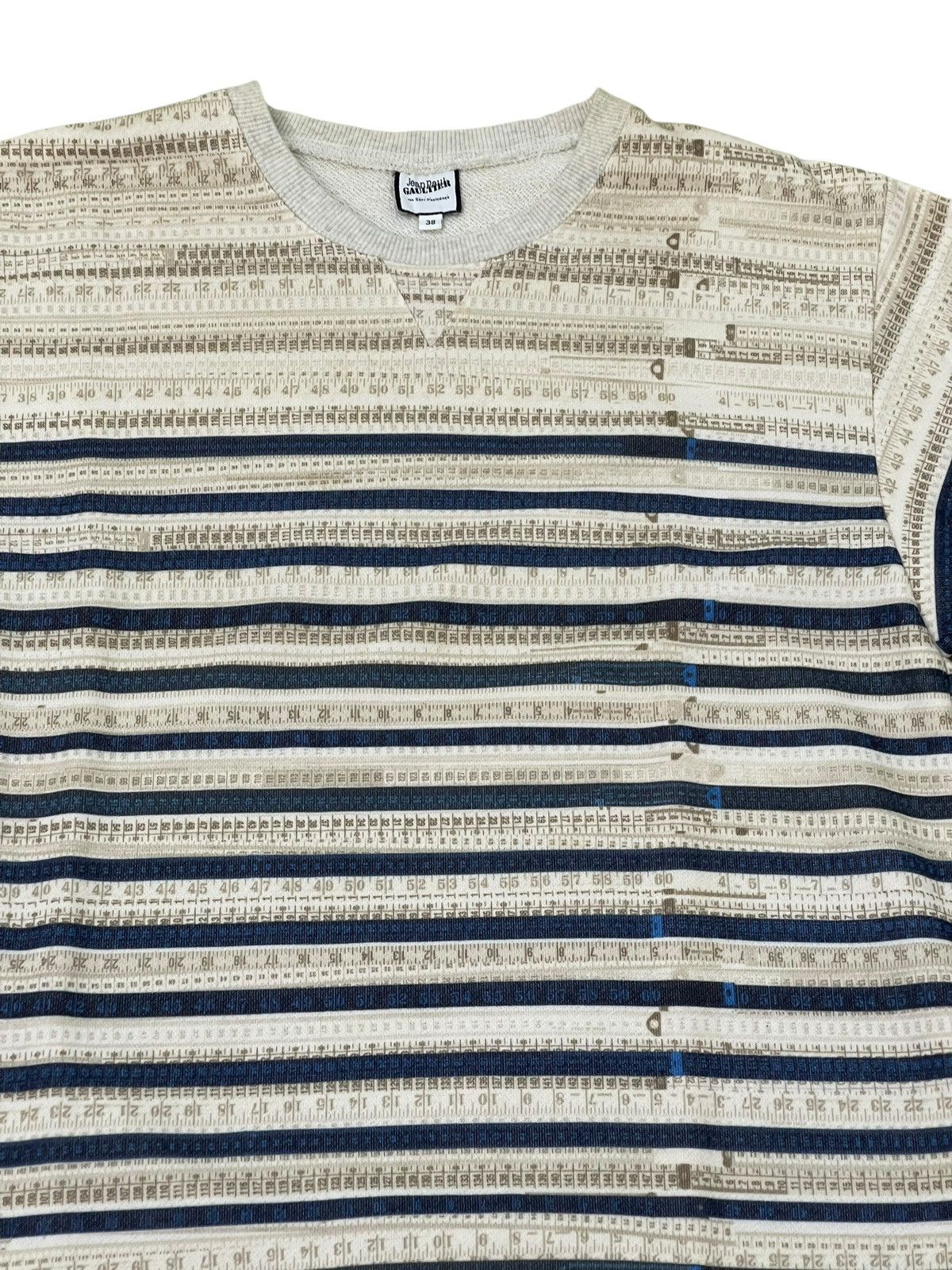 Jean Paul Gaultier JPG Jean Paul Gaultier Sweatshirt Measurements Striped 6🟩0 Size US M / EU 48-50 / 2 - 6 Thumbnail