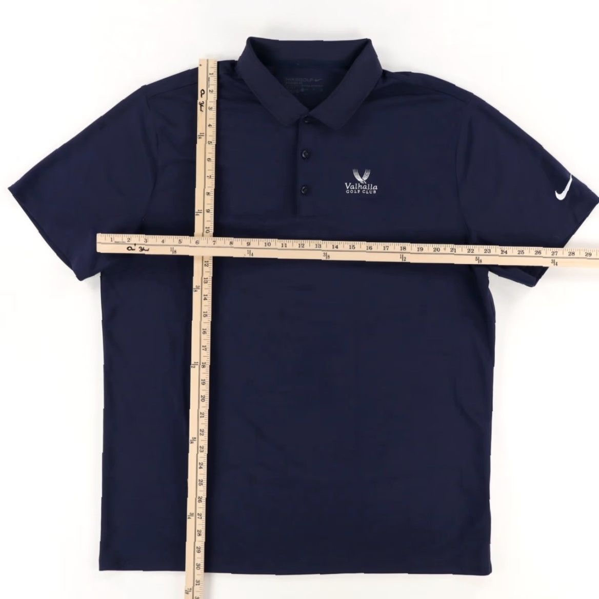 Nike Nike Polo Shirt Men XL Navy Valhalla Dri-Fit Polyester Solid Shirt Size US XL / EU 56 / 4 - 3 Thumbnail