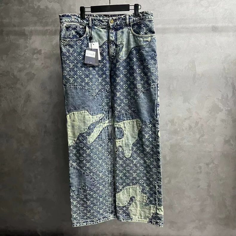 Louis Vuitton Louis Vuitton NIGO co-branded LV2 deconstructed paneled pr Size US 34 / EU 50 - 1 Thumbnail
