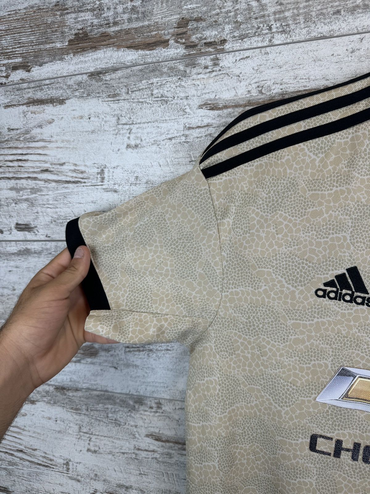 Adidas Mens Vintage Adidas Manchester United Soccer Jersey T-shirt Size US M / EU 48-50 / 2 - 5 Thumbnail