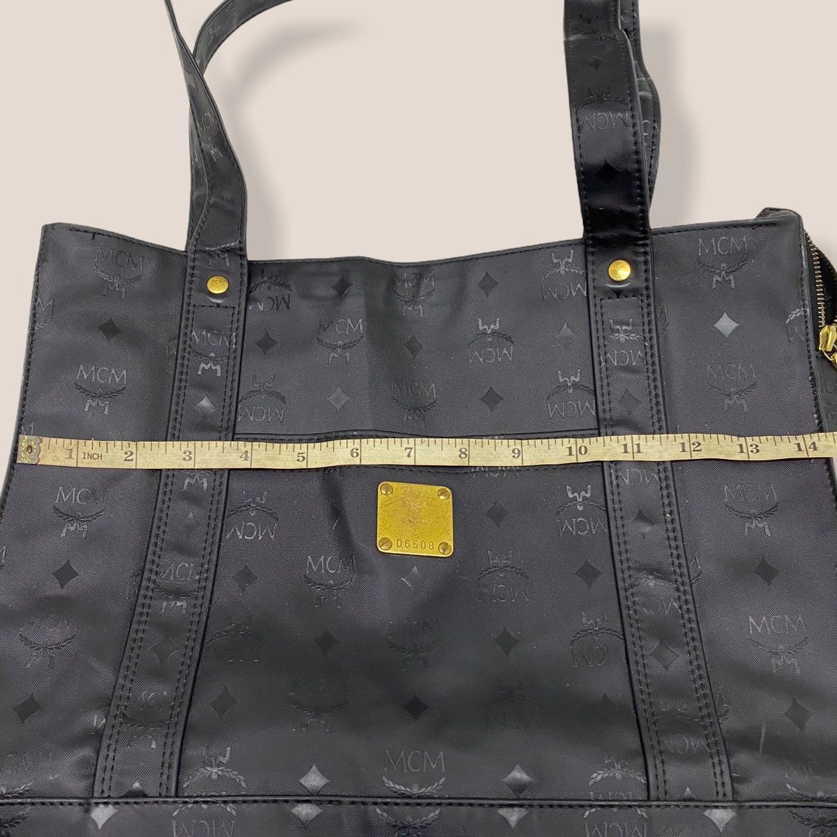 MCM ‼️LASTDROP‼️ VINTAGE MCM BLACK VISETOS NYLON LONG SHOULDER BAG Size ONE SIZE - 14 Thumbnail