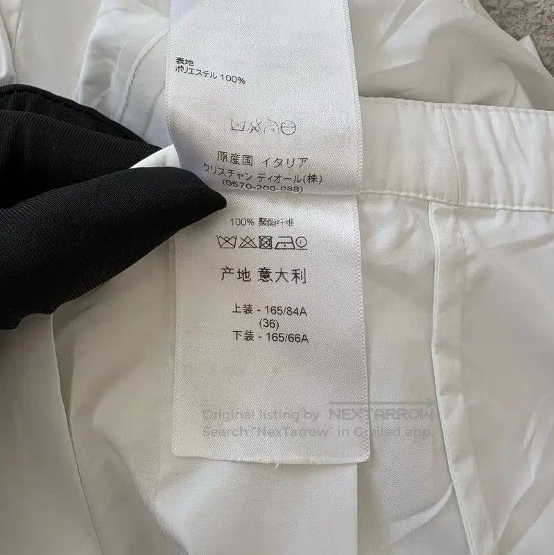 Dior Dior Pleated White Mini Skirt Summer Collection . Size 22" - 8 Thumbnail