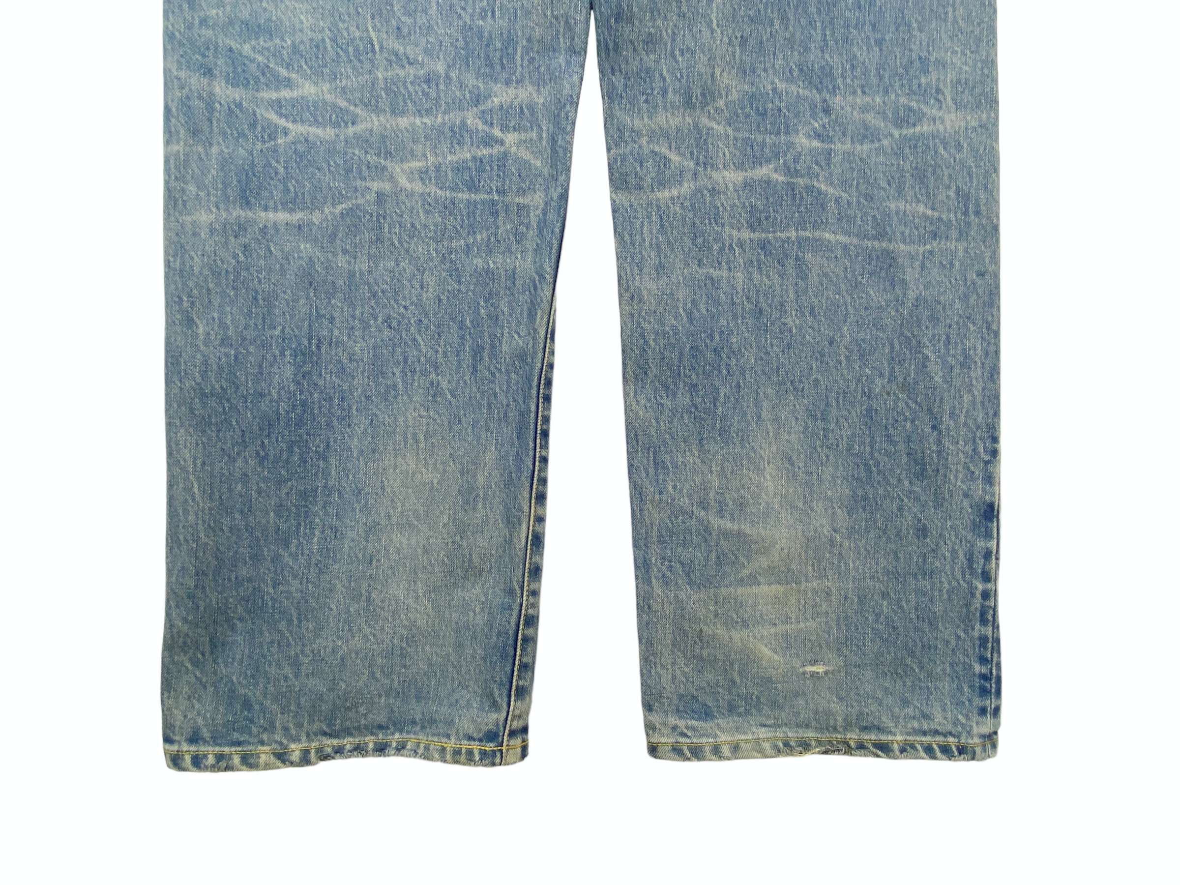 Japanese Brand Mack Daddy Hip Hop Baggy Light Wash Loose Jeans Size US 34 / EU 50 - 12 Thumbnail