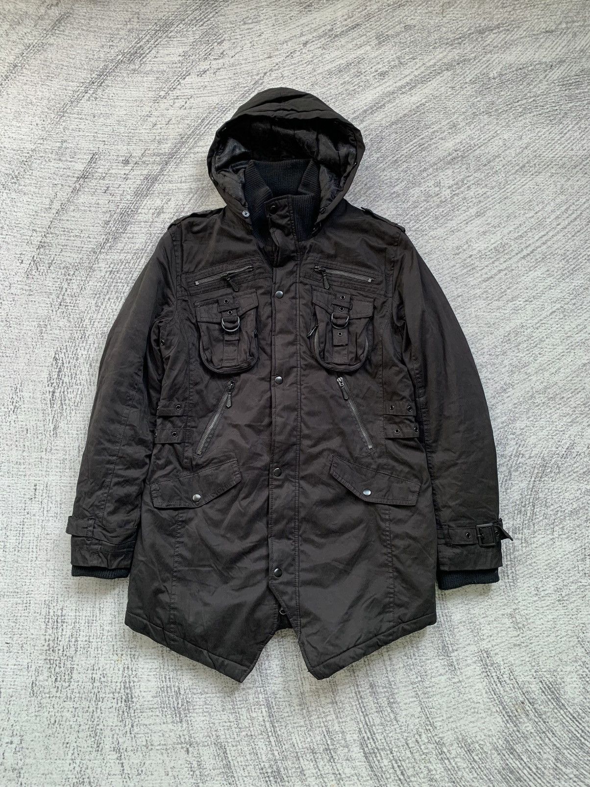 If Six Was Nine × In The Attic × Le Grande Bleu (L.G.B.) In the Attic Bondage Parka Jacket Size US M / EU 48-50 / 2 - 1 Thumbnail