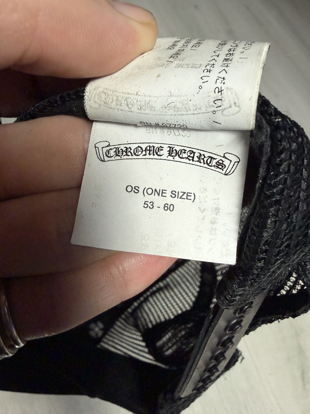 Chrome Hearts Chrome Hearts Hollywood Trucker Hat Size ONE SIZE - 11 Thumbnail